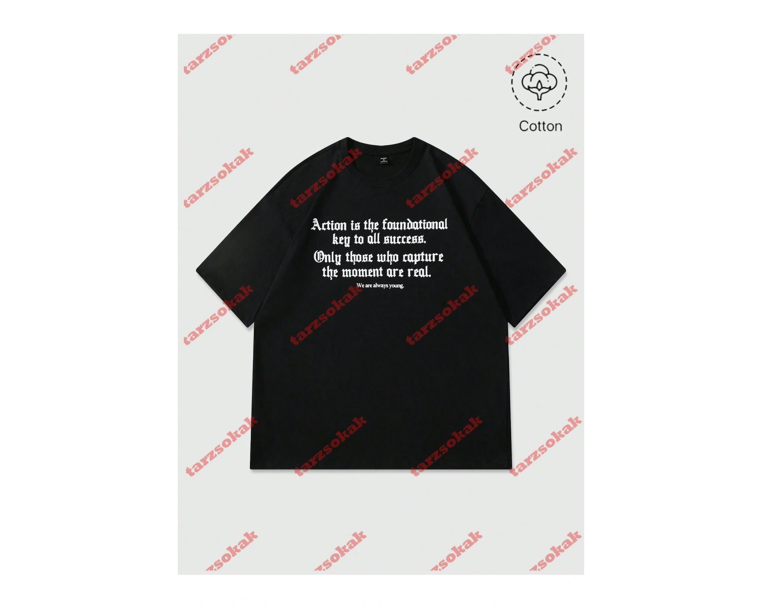 Model 3935 Erkek Yazlık Yuvarlak Yaka Kısa Kollu Günlük Tişört, Yaz