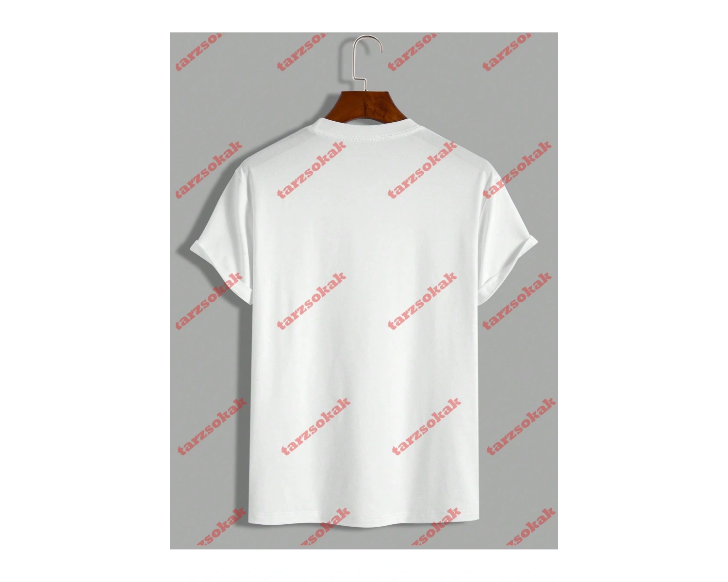 Model 3947 Erkek Yazlık Yuvarlak Yaka Kısa Kollu Günlük Tişört, Yaz