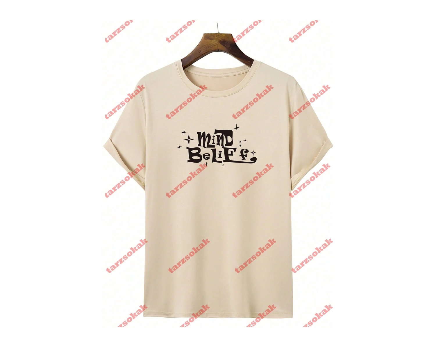 Model 3949 Erkek Yazlık Yuvarlak Yaka Kısa Kollu Günlük Tişört, Yaz