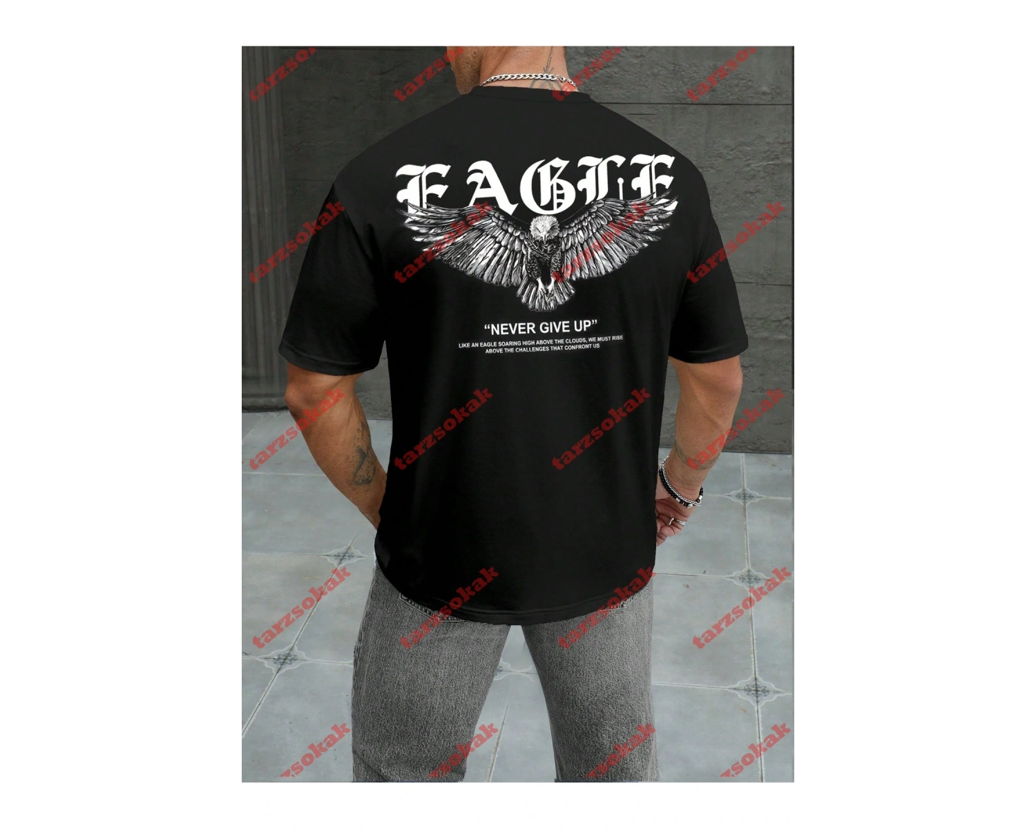 Model 3950 Erkek Yazlık Yuvarlak Yaka Kısa Kollu Günlük Tişört, Yaz