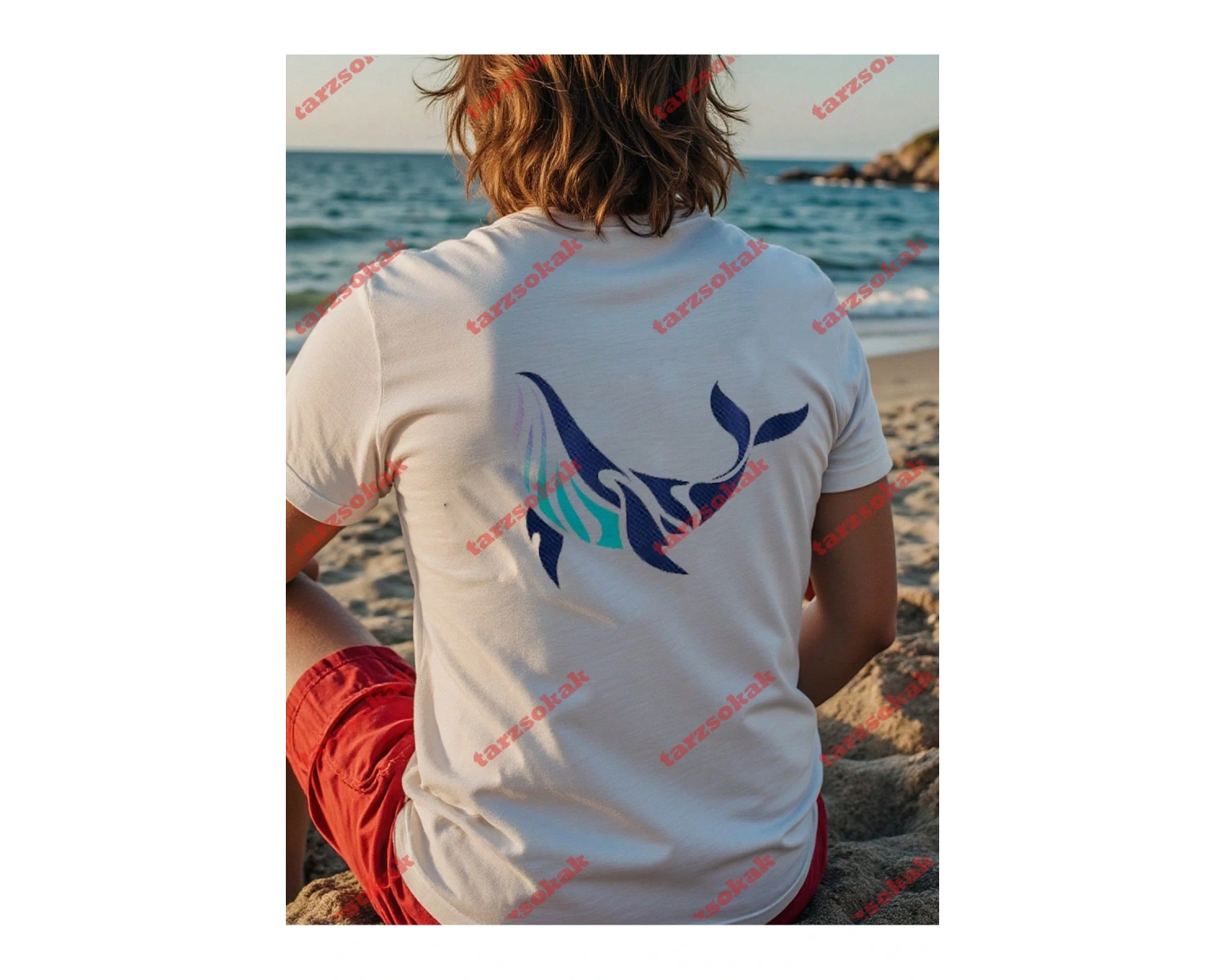 Model 3957 Erkek Yazlık Yuvarlak Yaka Kısa Kollu Günlük Tişört, Yaz