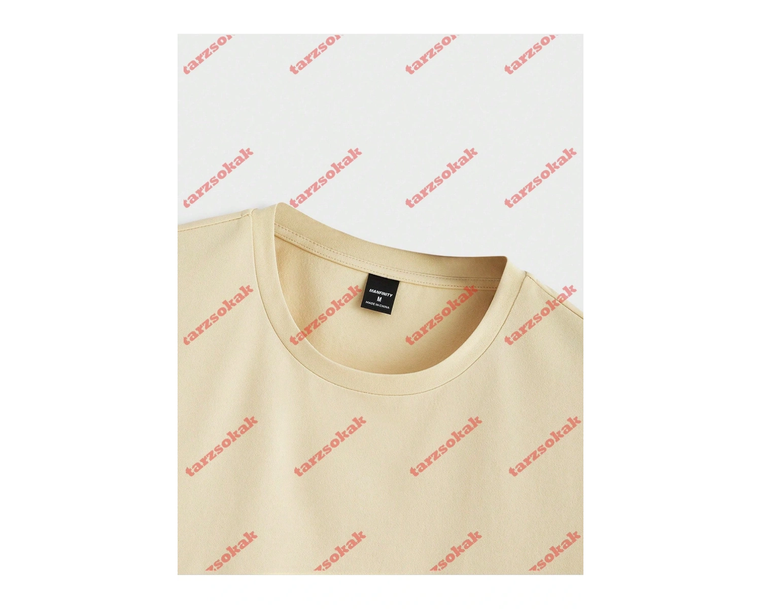 Model 3958 Erkek Yazlık Yuvarlak Yaka Kısa Kollu Günlük Tişört, Yaz