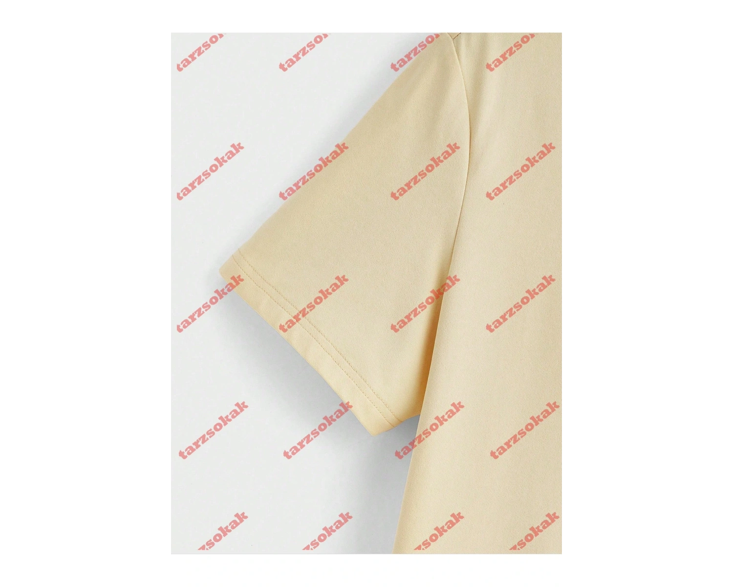 Model 3958 Erkek Yazlık Yuvarlak Yaka Kısa Kollu Günlük Tişört, Yaz