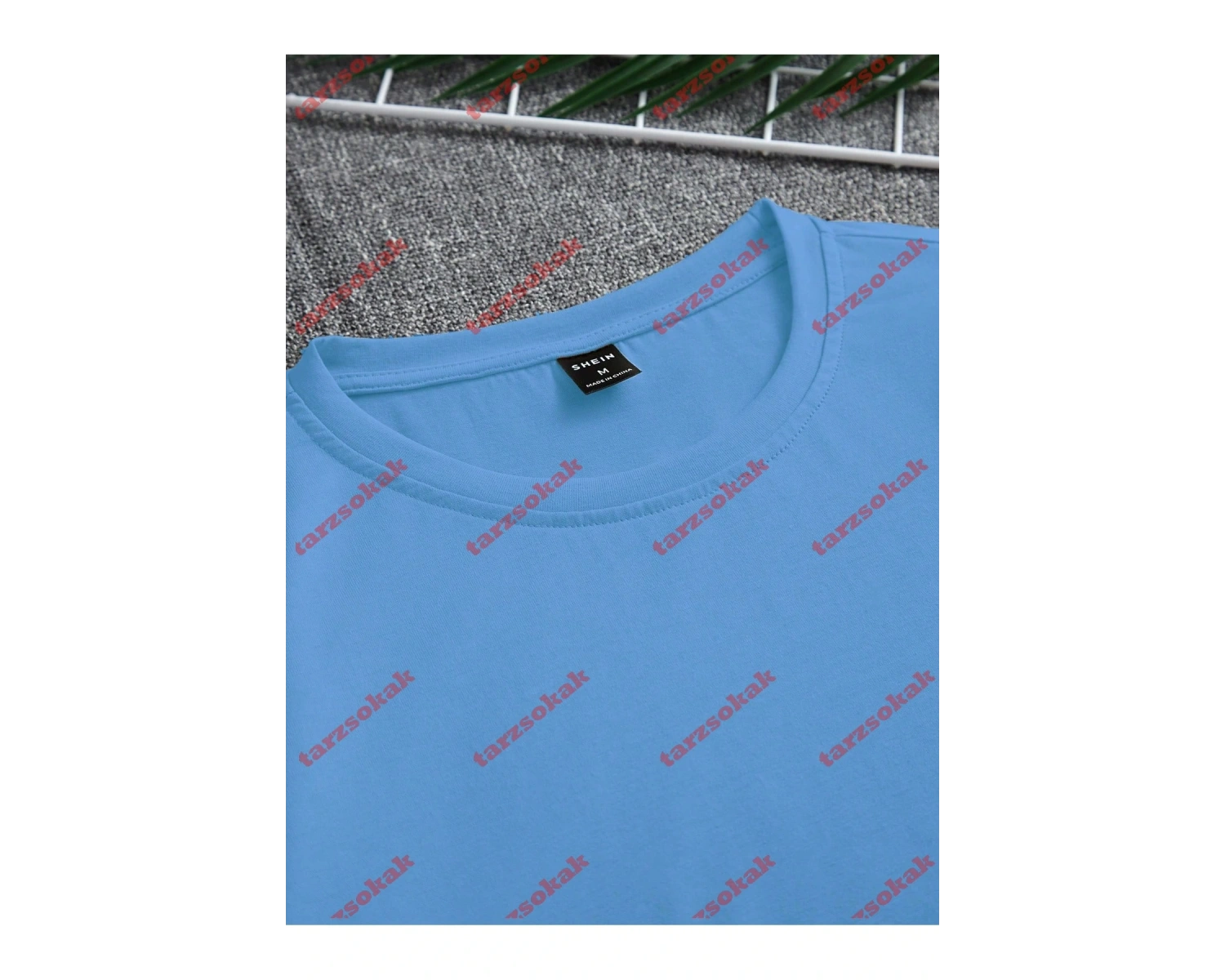 Model 3961 Erkek Yazlık Yuvarlak Yaka Kısa Kollu Günlük Tişört, Yaz