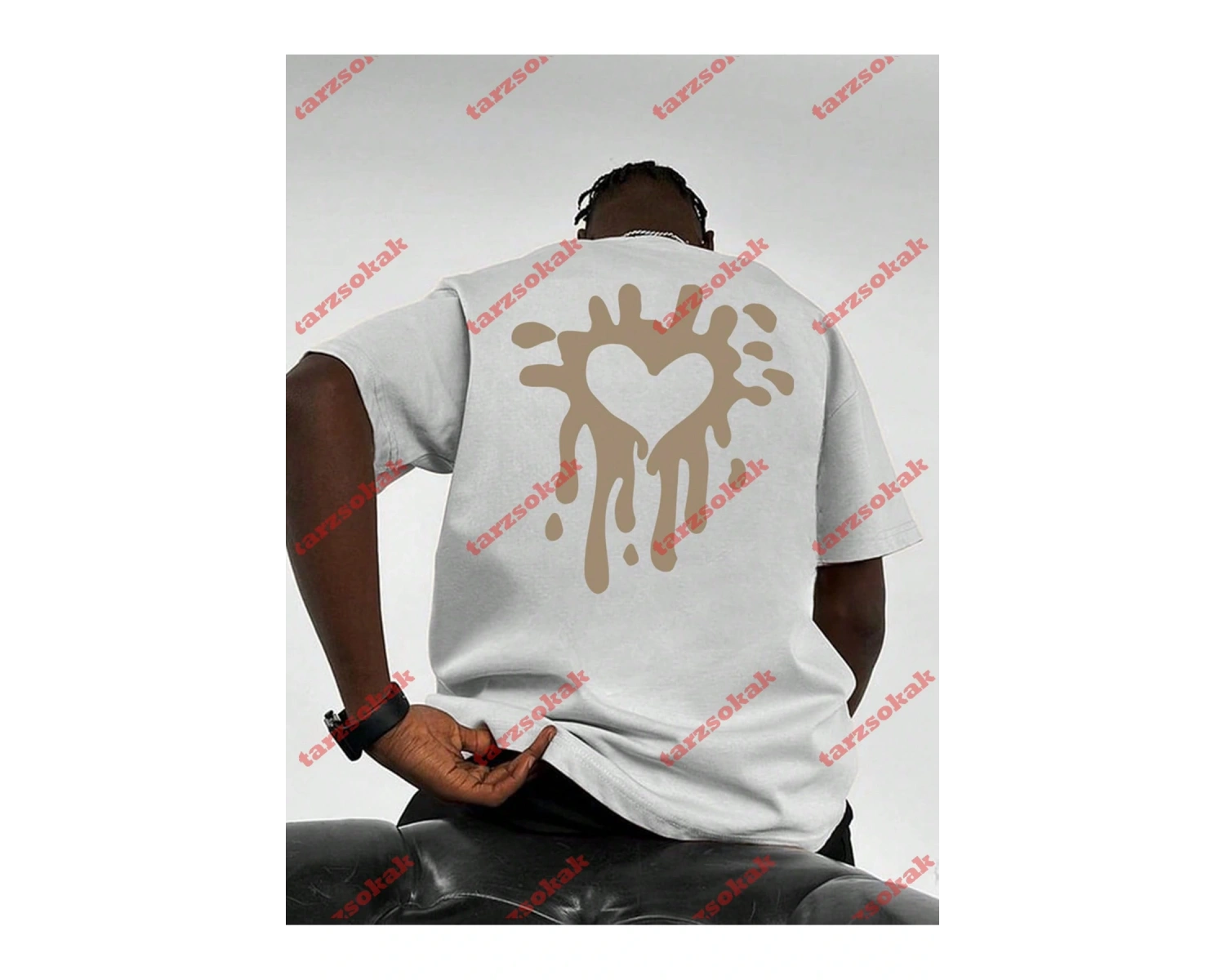 Model 3965 Erkek Yazlık Yuvarlak Yaka Kısa Kollu Günlük Tişört, Yaz