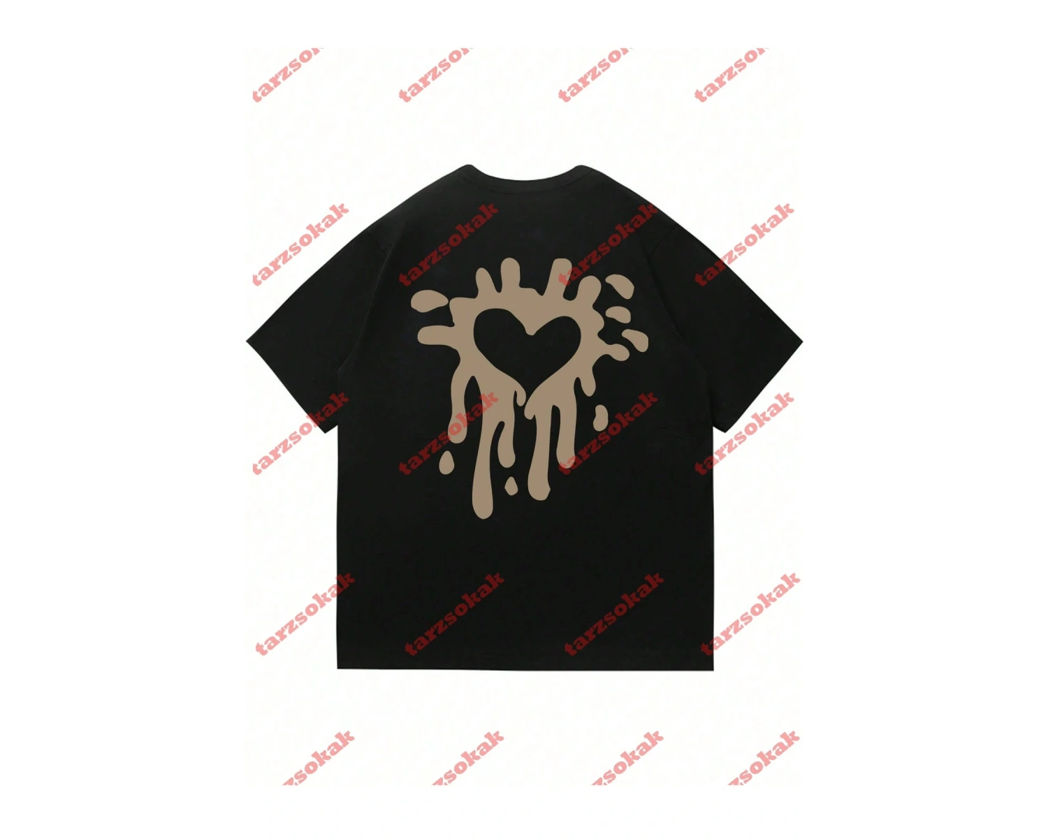 Model 3965 Erkek Yazlık Yuvarlak Yaka Kısa Kollu Günlük Tişört, Yaz