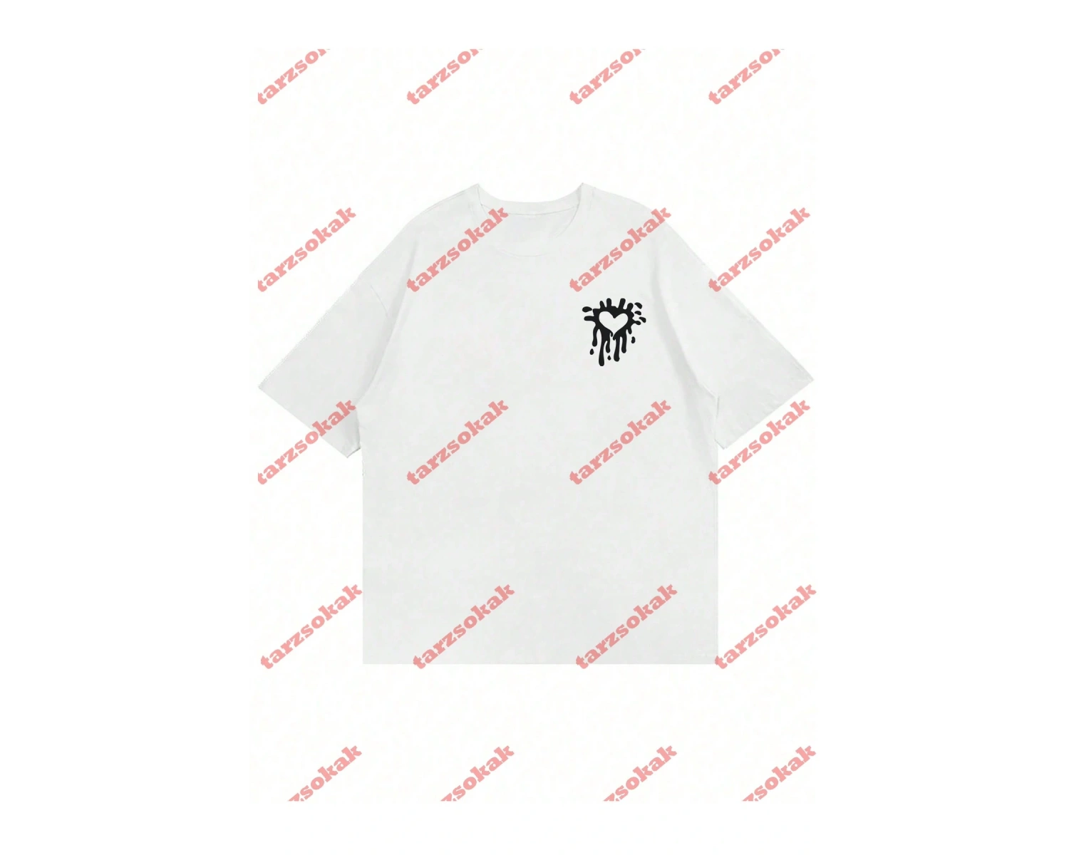 Model 3965 Erkek Yazlık Yuvarlak Yaka Kısa Kollu Günlük Tişört, Yaz