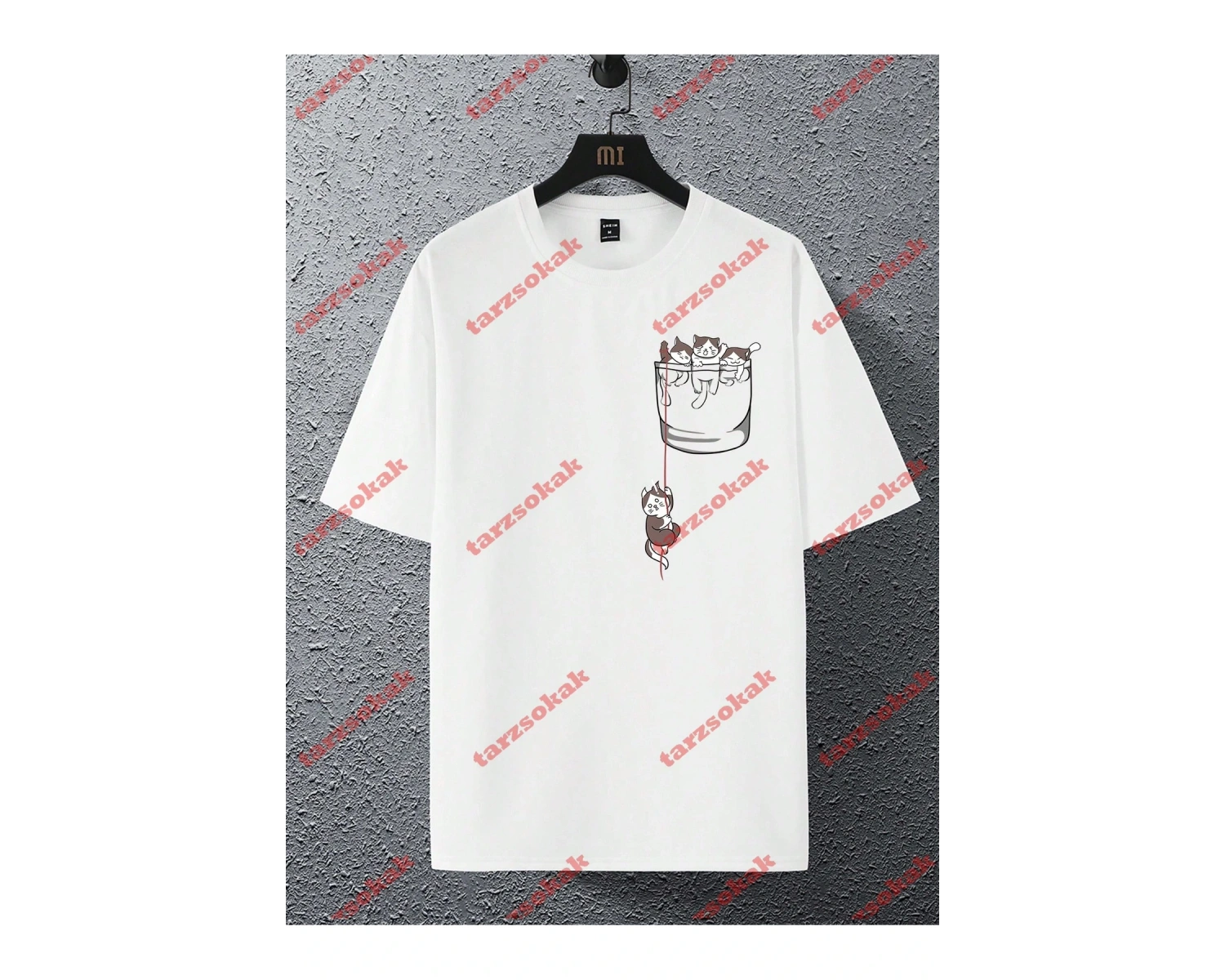 Model 3970 Erkek Yazlık Yuvarlak Yaka Kısa Kollu Günlük Tişört, Yaz