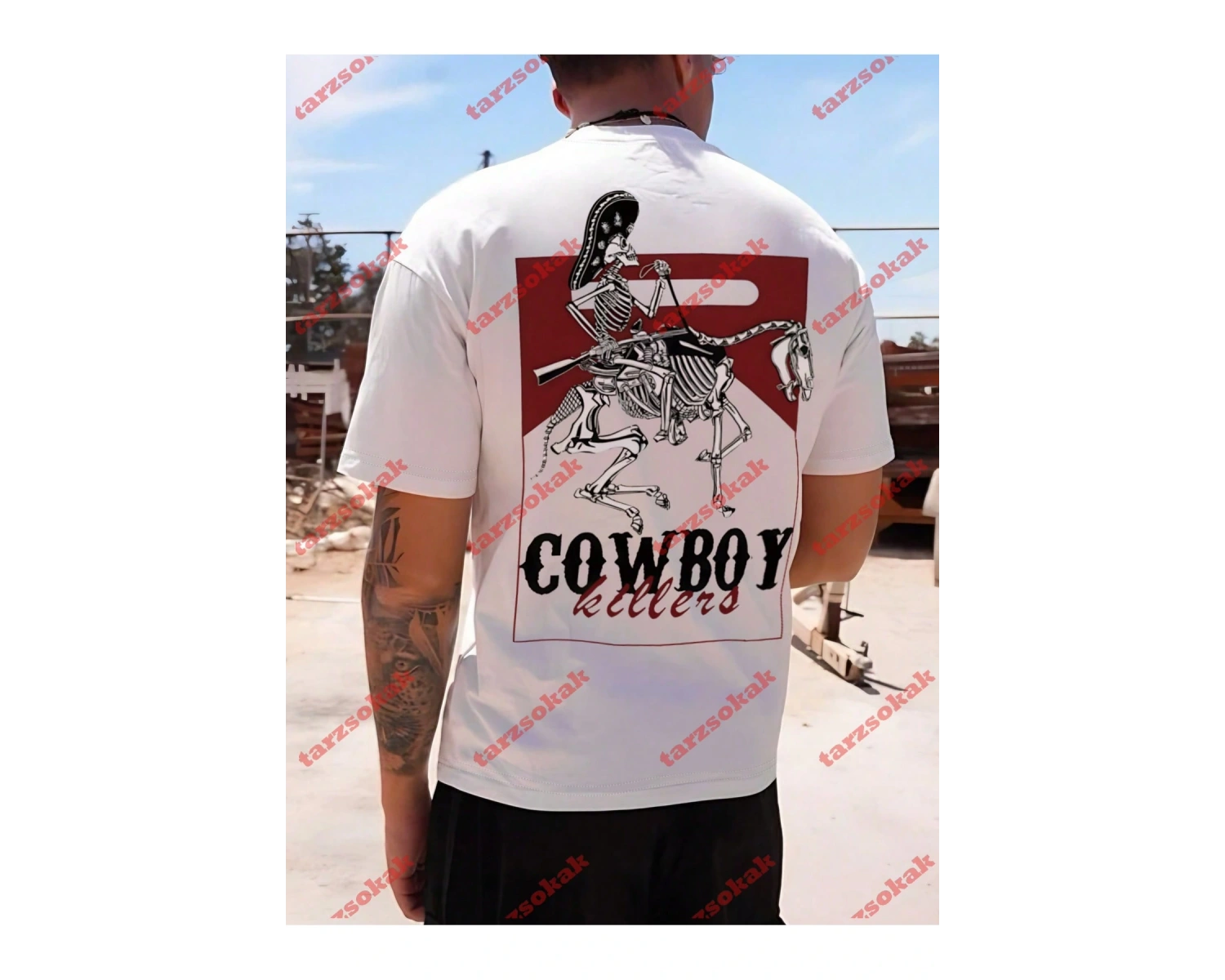 Model 3973 Erkek Yazlık Yuvarlak Yaka Kısa Kollu Günlük Tişört, Yaz