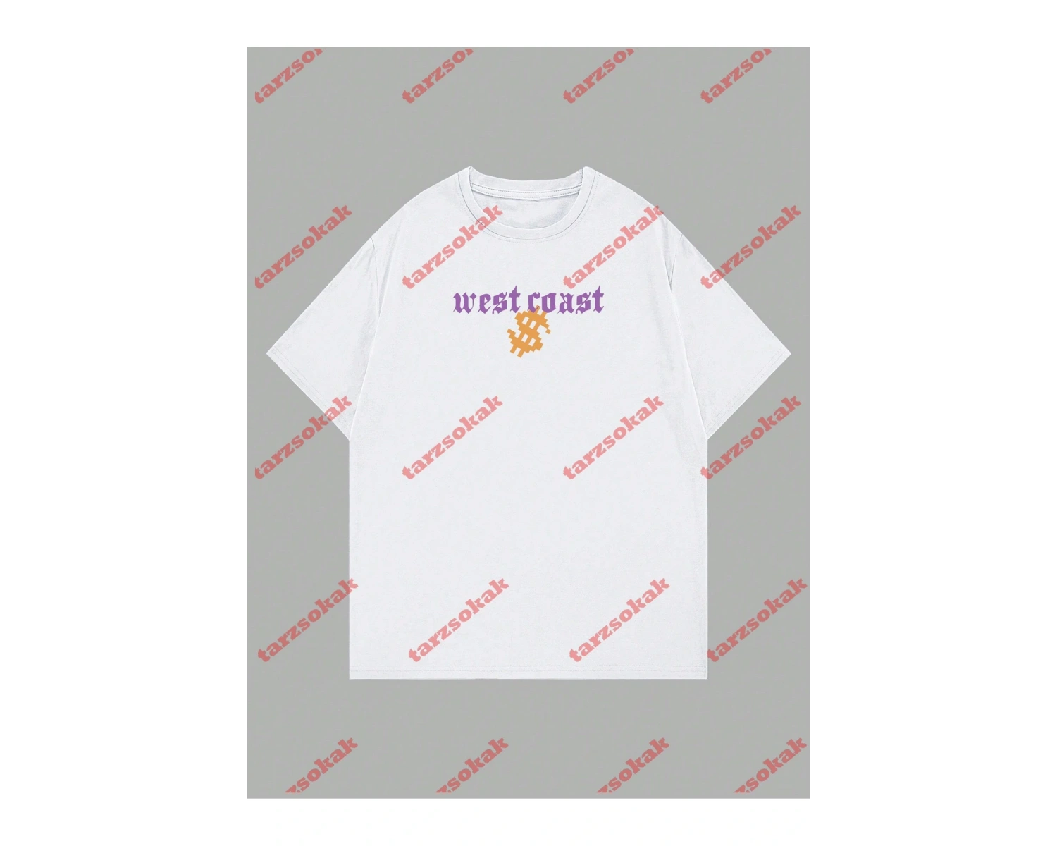 Model 3977 Erkek Yazlık Yuvarlak Yaka Kısa Kollu Günlük Tişört, Yaz