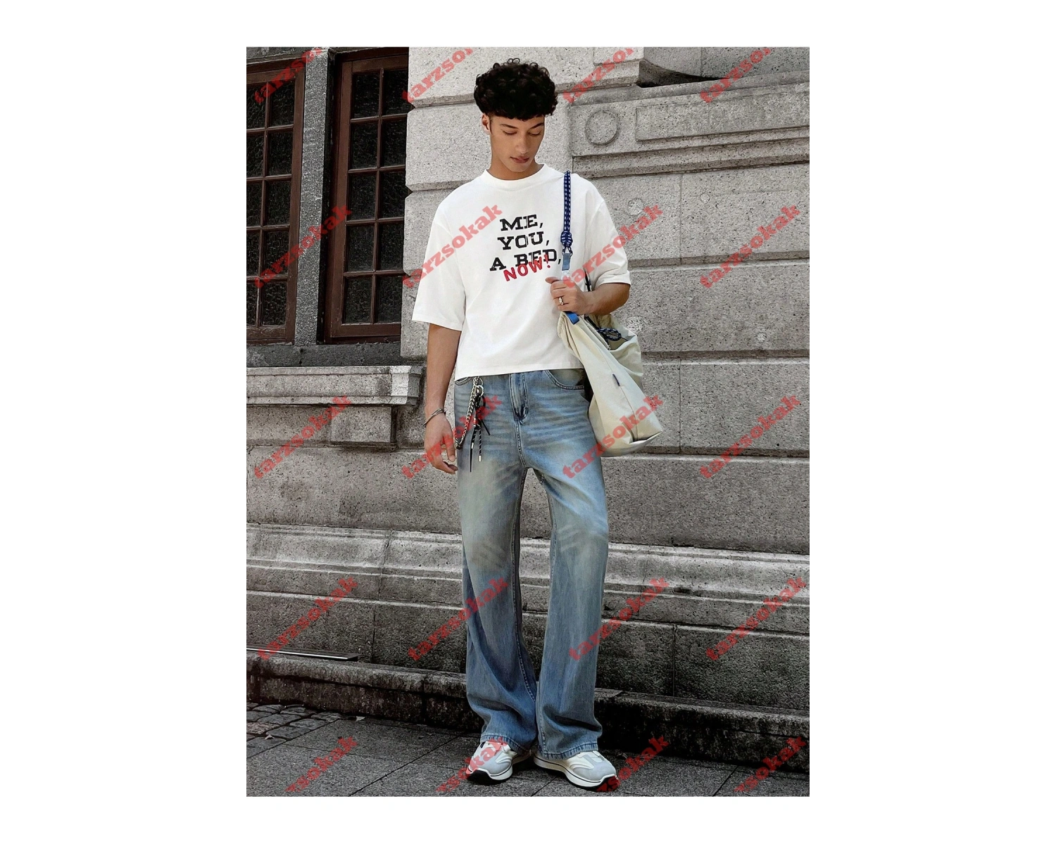 Model 3979 Erkek Yazlık Yuvarlak Yaka Kısa Kollu Günlük Tişört, Yaz