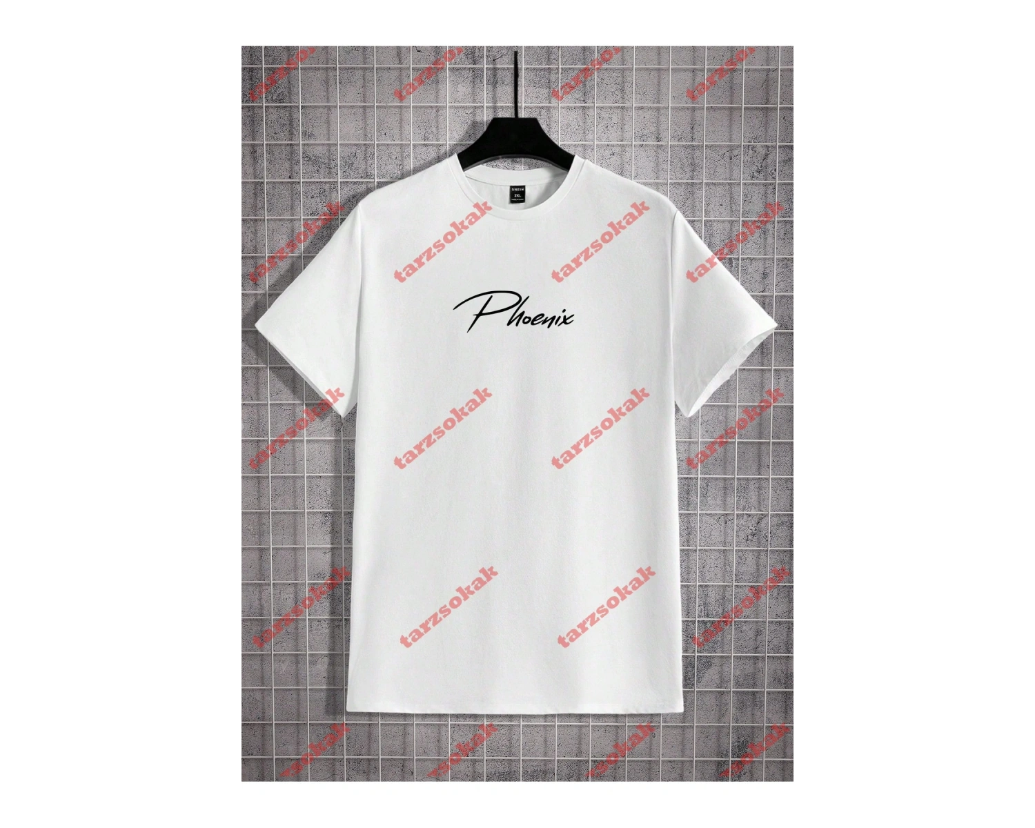 Model 3988 Erkek Yazlık Yuvarlak Yaka Kısa Kollu Günlük Tişört, Yaz