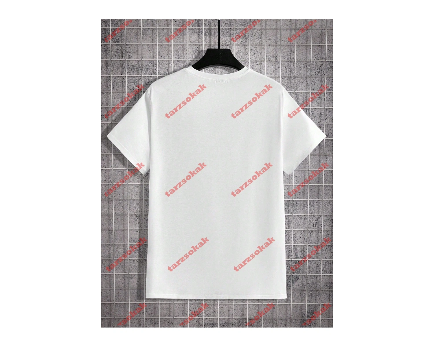 Model 3988 Erkek Yazlık Yuvarlak Yaka Kısa Kollu Günlük Tişört, Yaz