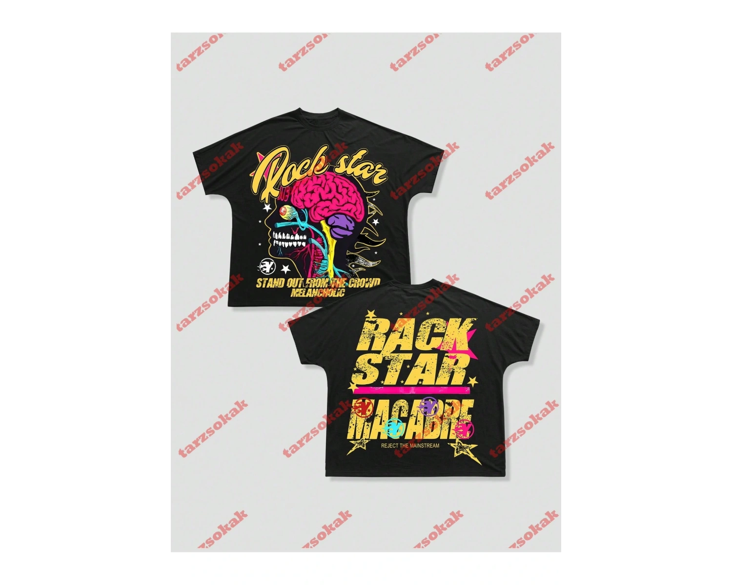 Model 3991 Erkek Yazlık Yuvarlak Yaka Kısa Kollu Günlük Tişört, Yaz