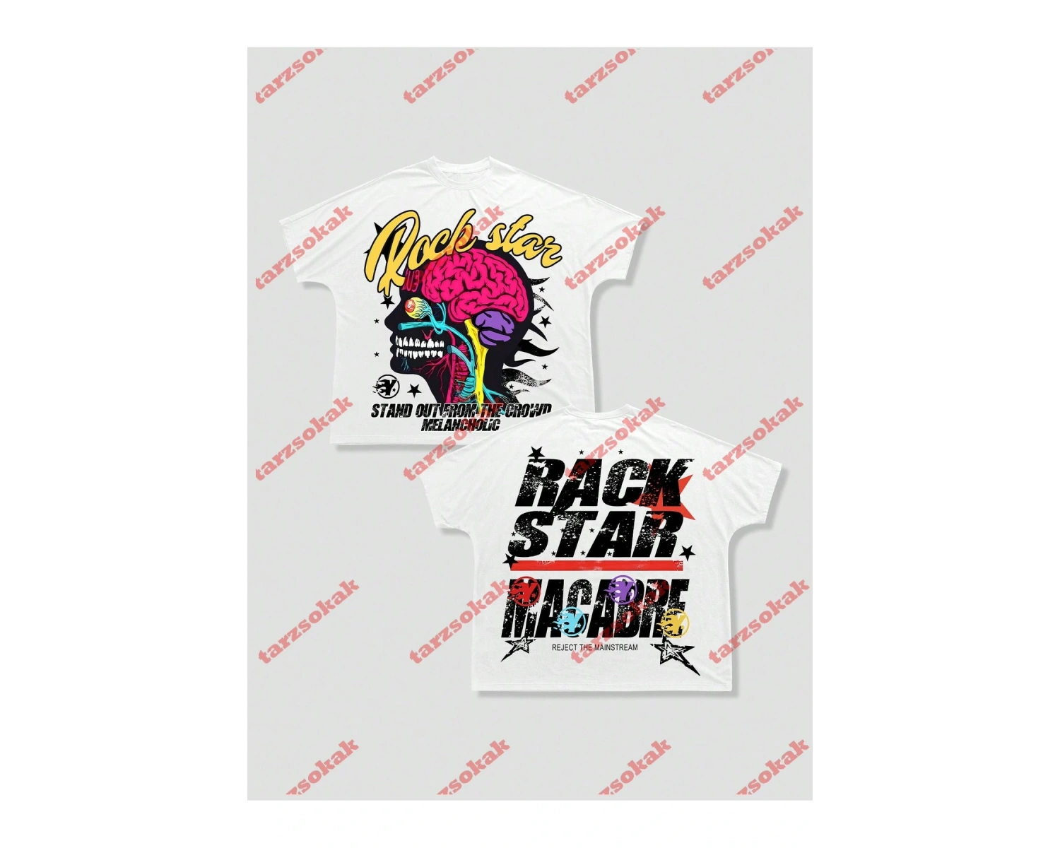 Model 3991 Erkek Yazlık Yuvarlak Yaka Kısa Kollu Günlük Tişört, Yaz