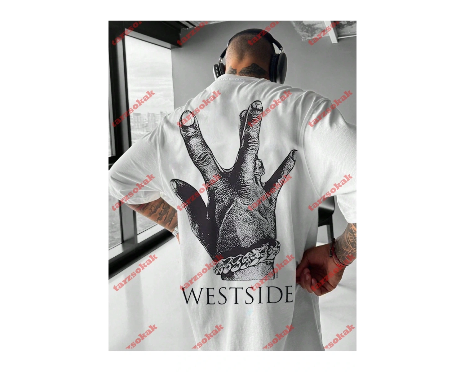 Model 3992 Erkek Yazlık Yuvarlak Yaka Kısa Kollu Günlük Tişört, Yaz