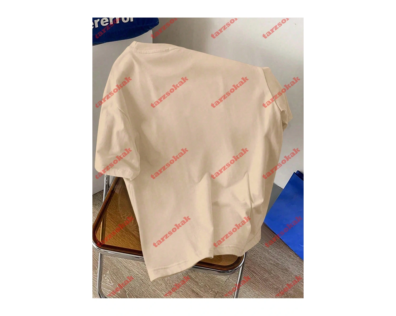 Model 3995 Erkek Yazlık Yuvarlak Yaka Kısa Kollu Günlük Tişört, Yaz