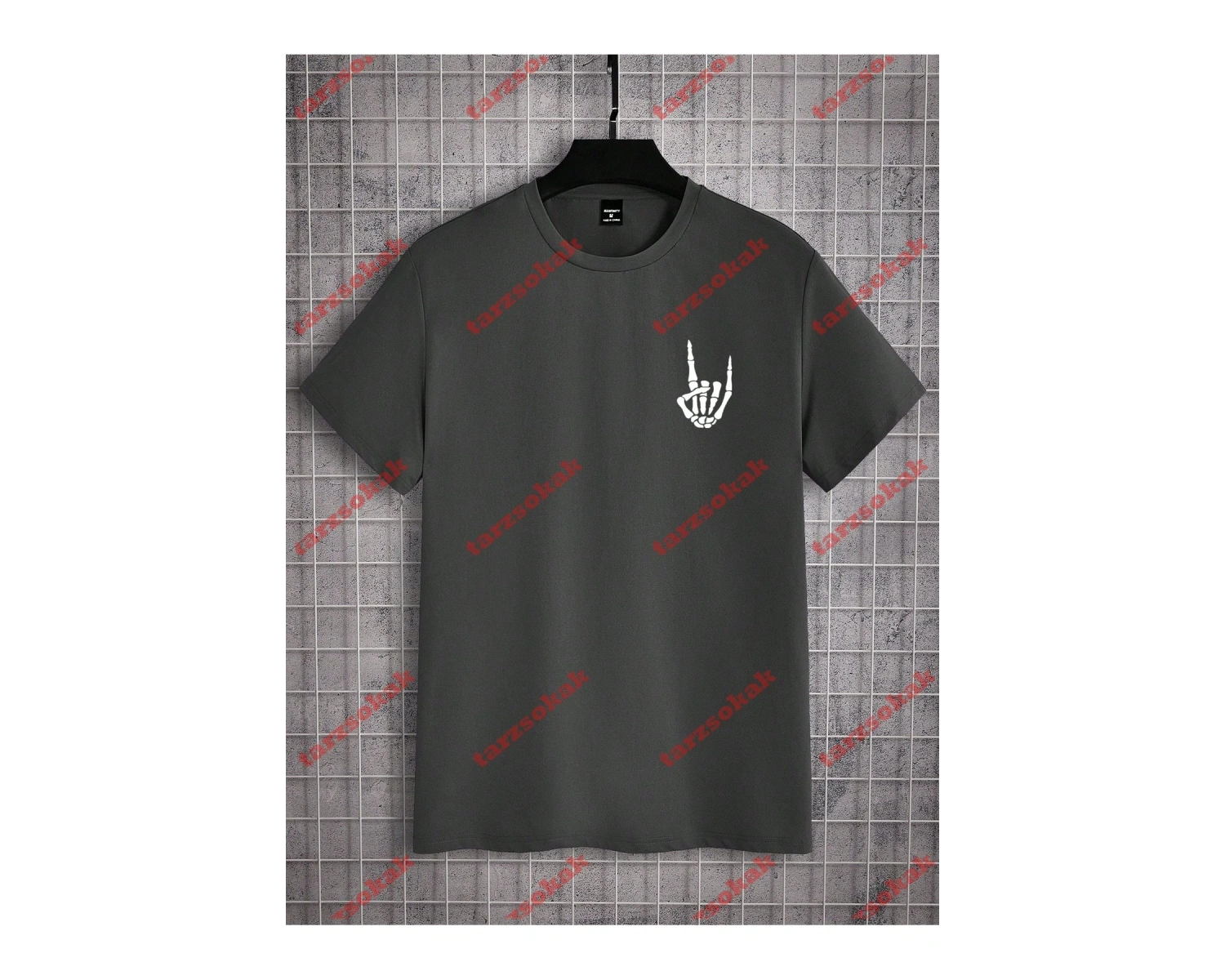 Model 3997 Erkek Yazlık Yuvarlak Yaka Kısa Kollu Günlük Tişört, Yaz