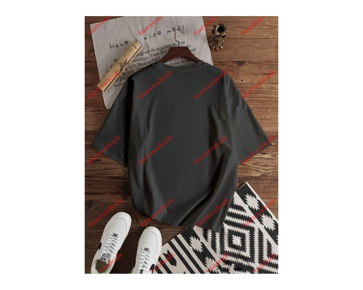 Model 3997 Erkek Yazlık Yuvarlak Yaka Kısa Kollu Günlük Tişört, Yaz