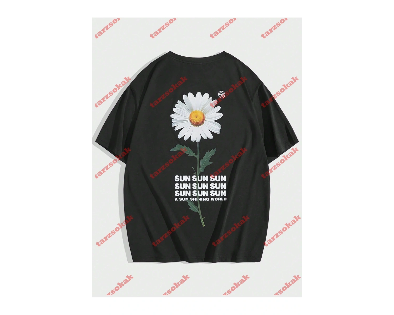 Model 3998 Erkek Yazlık Yuvarlak Yaka Kısa Kollu Günlük Tişört, Yaz