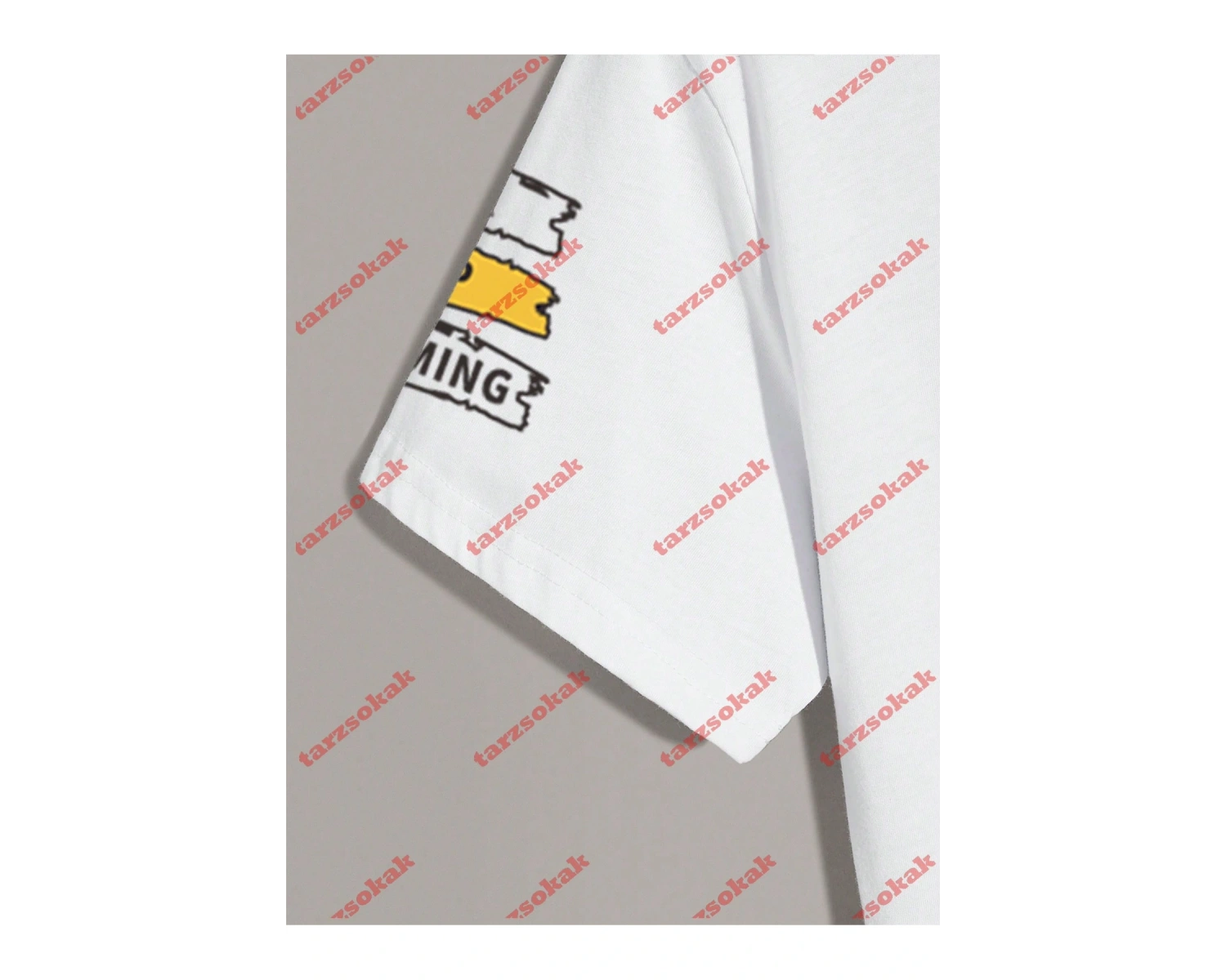 Model 3999 Erkek Yazlık Yuvarlak Yaka Kısa Kollu Günlük Tişört, Yaz