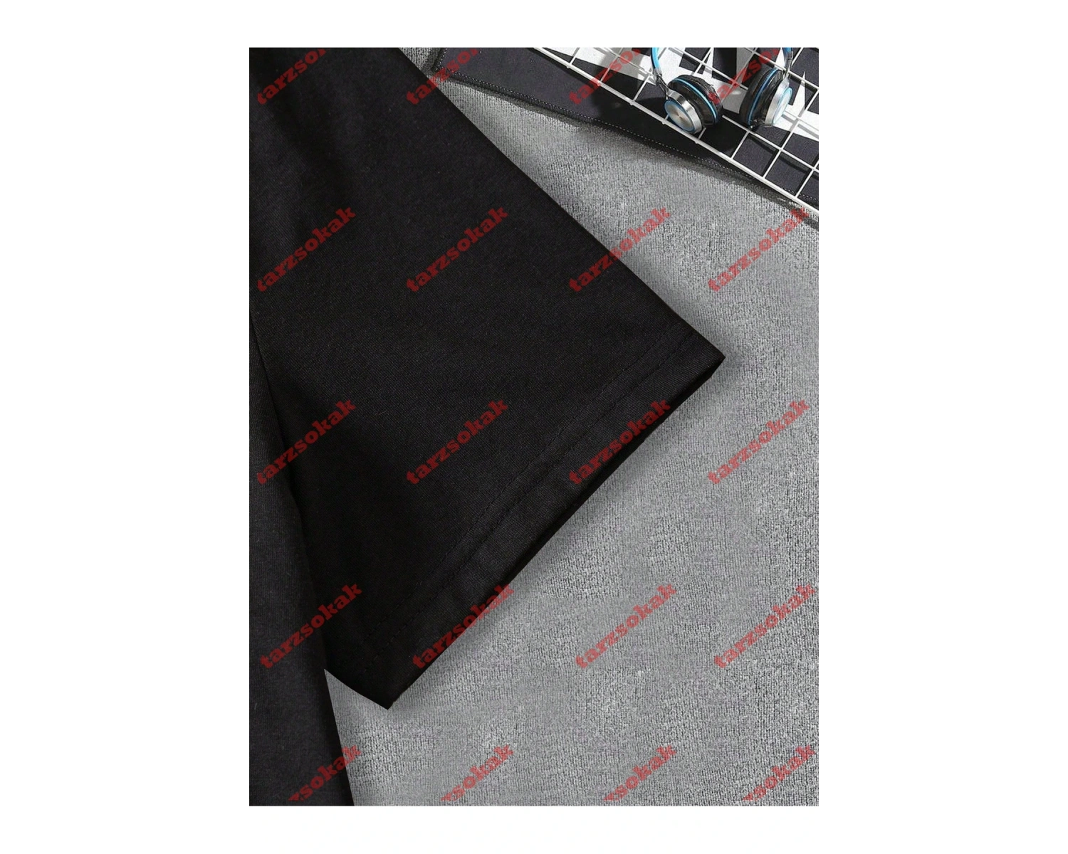 Model 4002 Erkek Yazlık Yuvarlak Yaka Kısa Kollu Günlük Tişört, Yaz