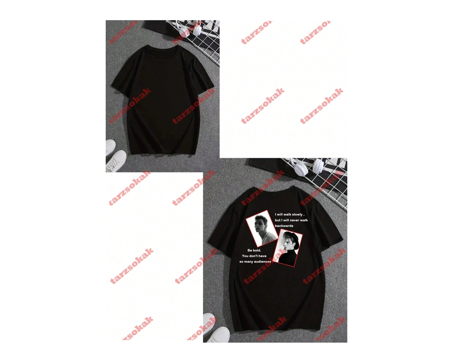 Model 4005 Erkek Yazlık Yuvarlak Yaka Kısa Kollu Günlük Tişört, Yaz