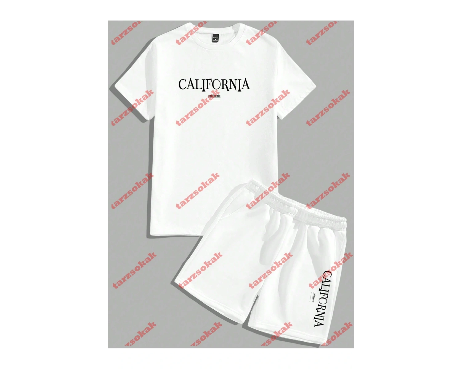 Model 4006 Erkek Yazlık Yuvarlak Yaka Kısa Kollu Günlük Tişört, Yaz