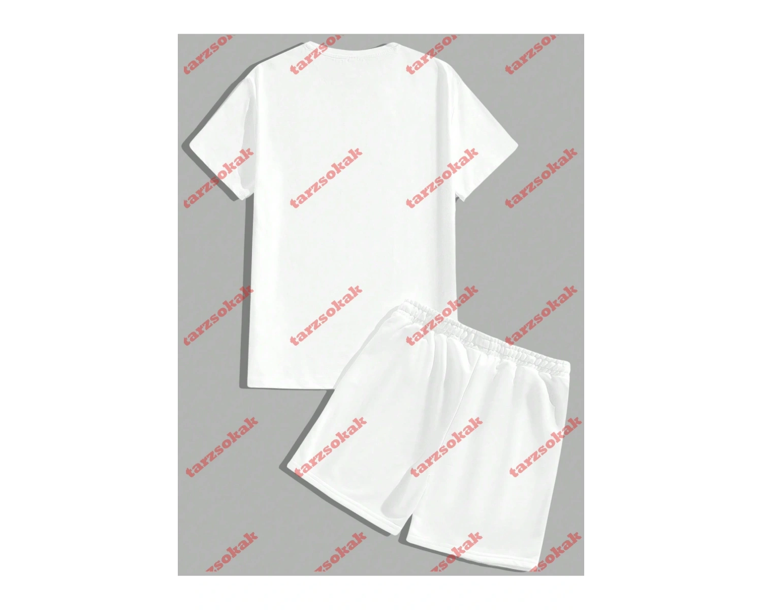 Model 4006 Erkek Yazlık Yuvarlak Yaka Kısa Kollu Günlük Tişört, Yaz