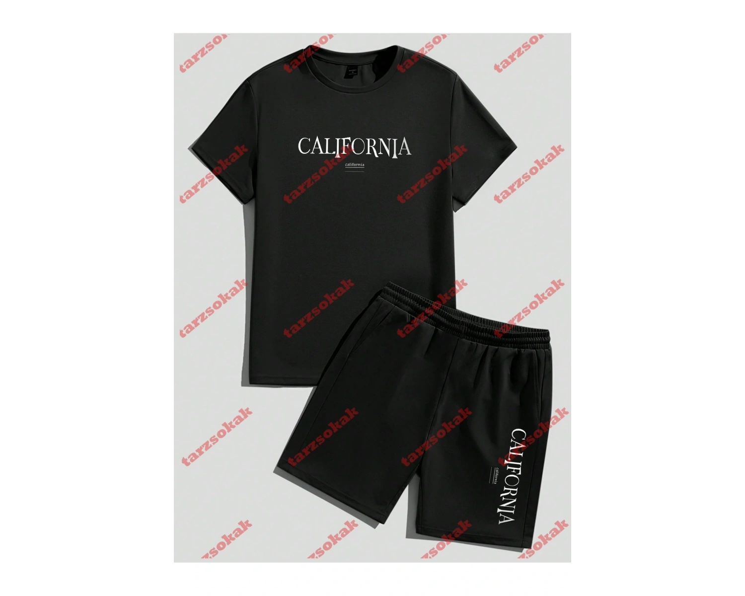 Model 4006 Erkek Yazlık Yuvarlak Yaka Kısa Kollu Günlük Tişört, Yaz