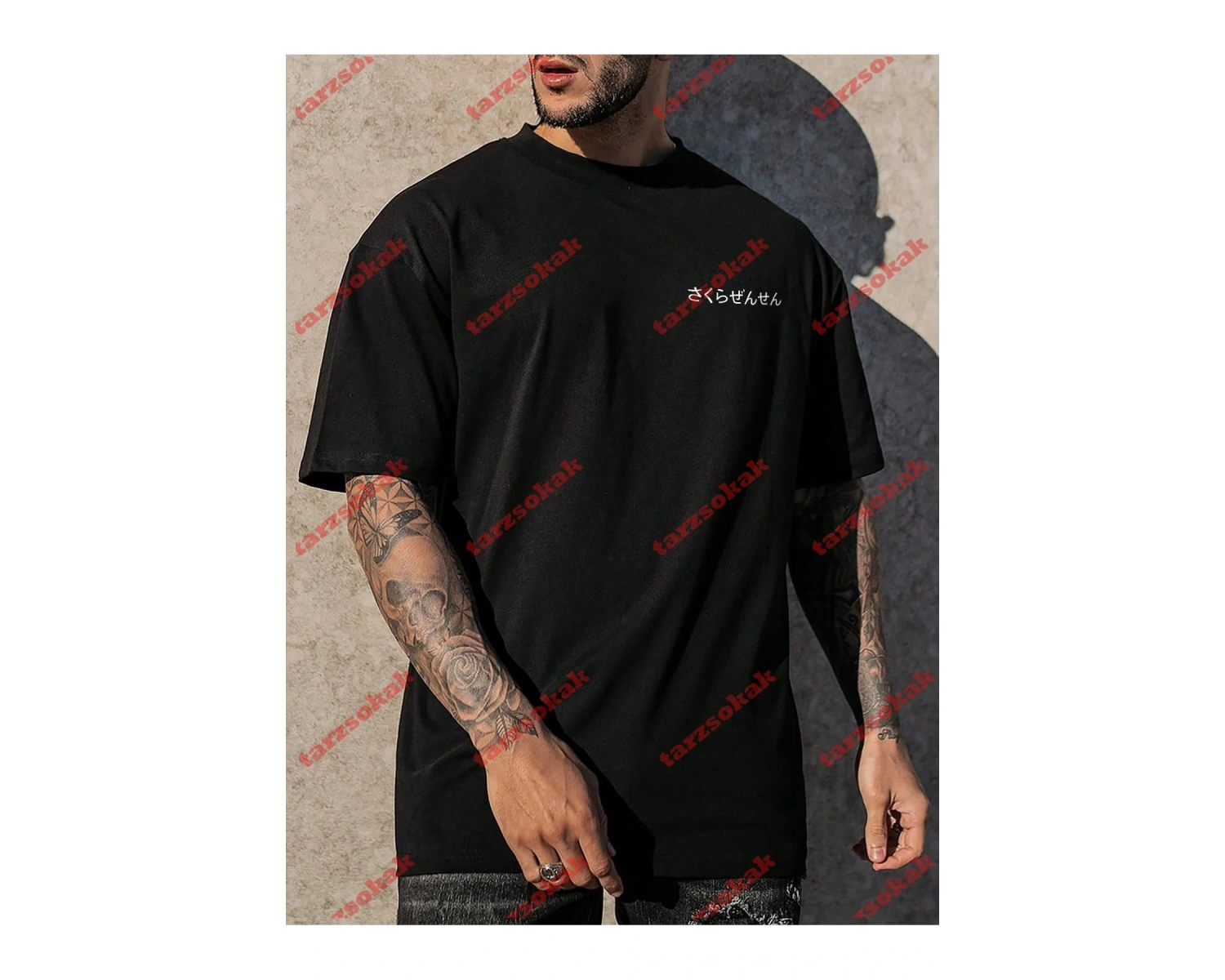 Model 4012 Erkek Yazlık Yuvarlak Yaka Kısa Kollu Günlük Tişört, Yaz