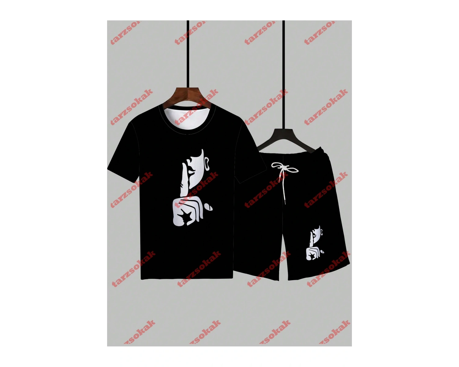 Model 4017 Erkek Yazlık Yuvarlak Yaka Kısa Kollu Günlük Tişört, Yaz