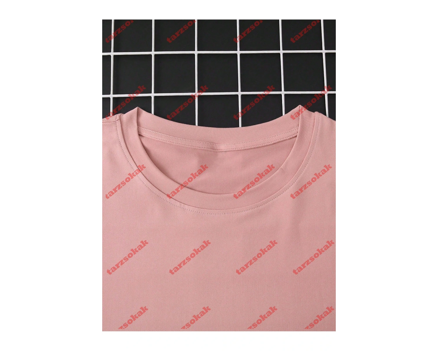 Model 4018 Erkek Yazlık Yuvarlak Yaka Kısa Kollu Günlük Tişört, Yaz