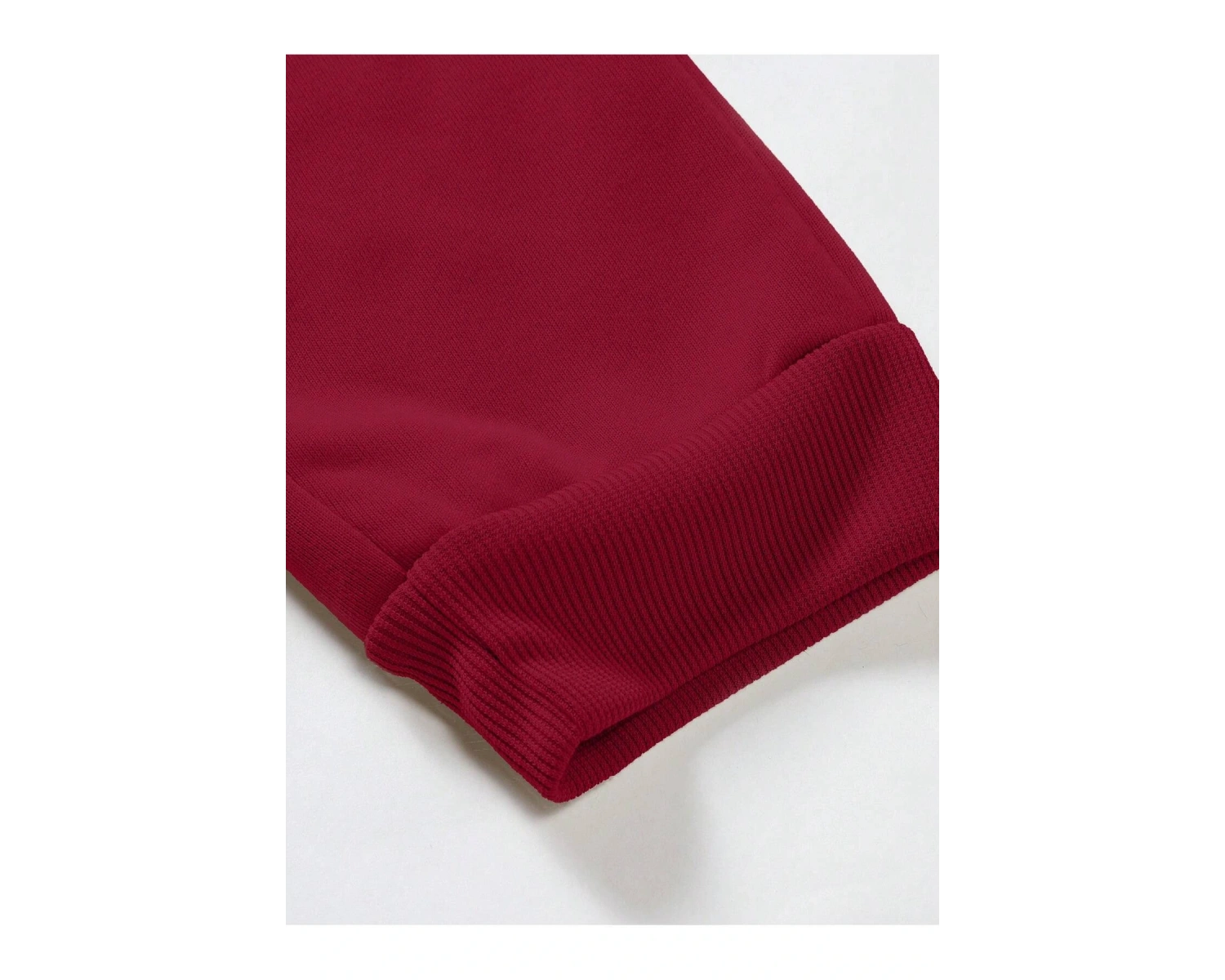 Mountain Print Drawstring Waist Eşofman Altı