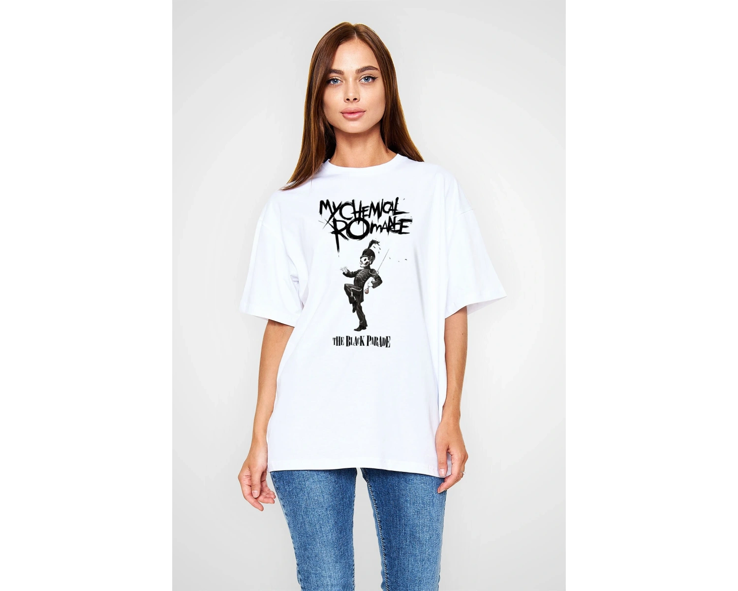 My Chemical Romance Beyaz Unisex Tişört T-shirt