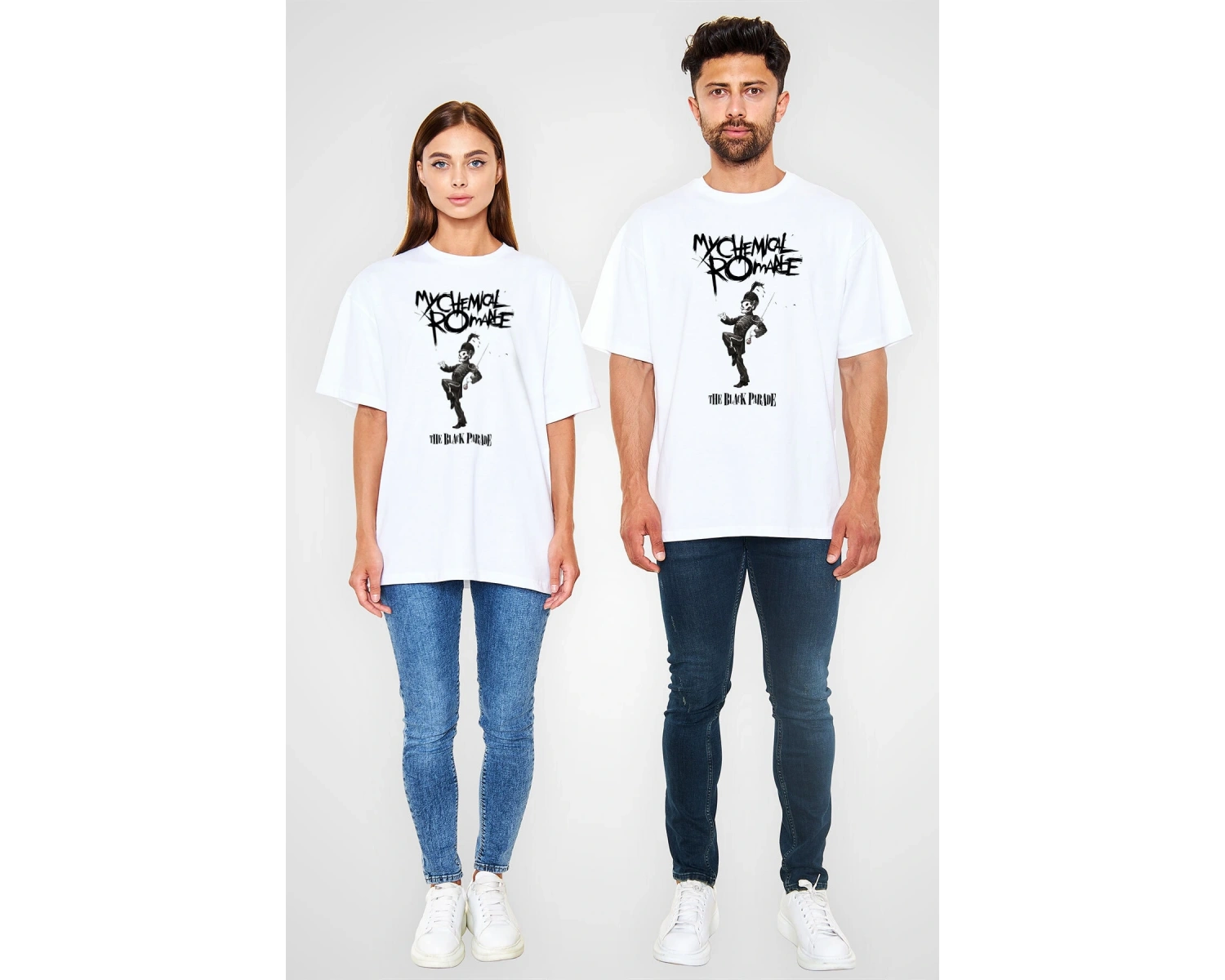 My Chemical Romance Beyaz Unisex Tişört T-shirt