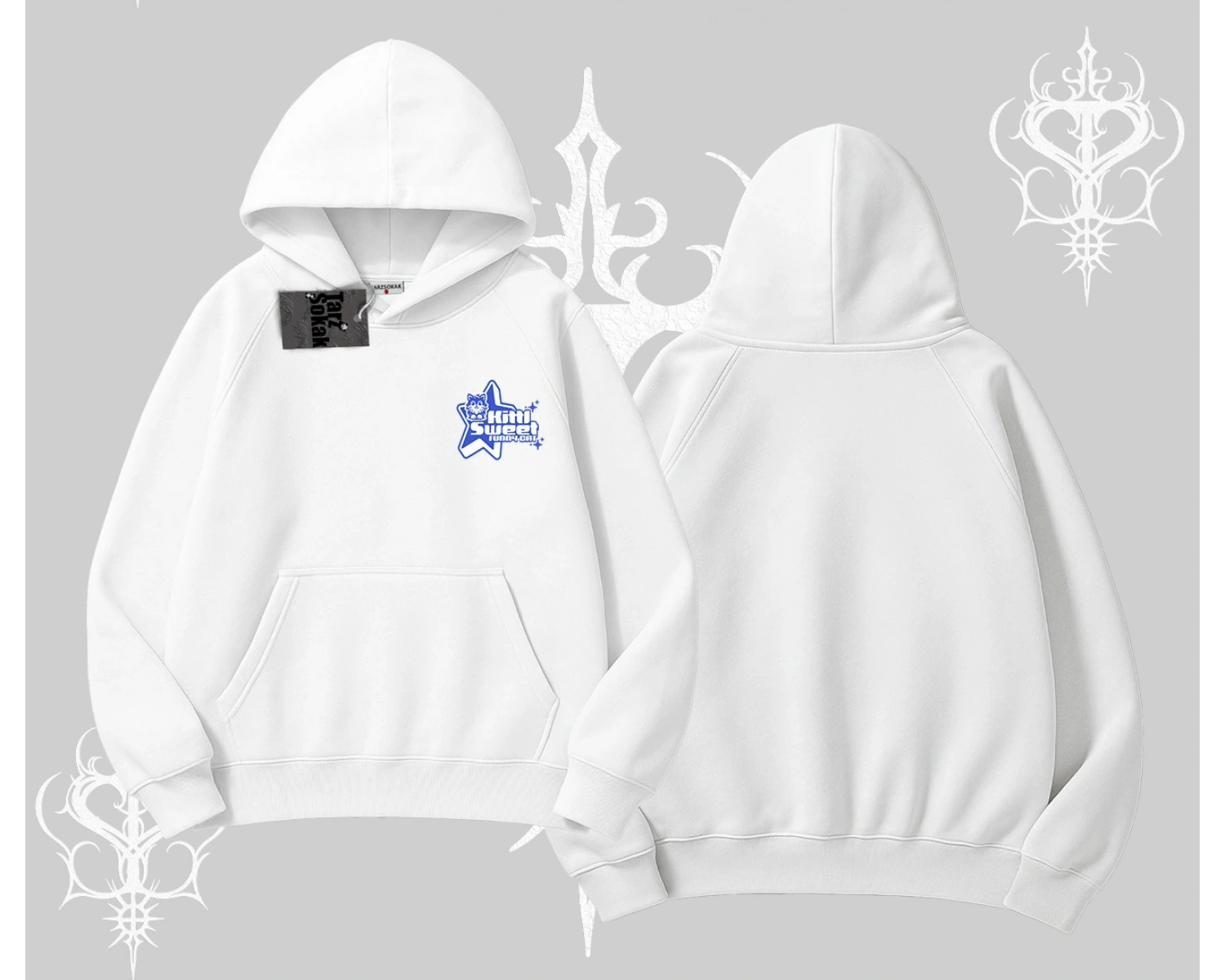 My Mood Right Now Yazılı Sevimli Kedi Kolsuz Tshirt