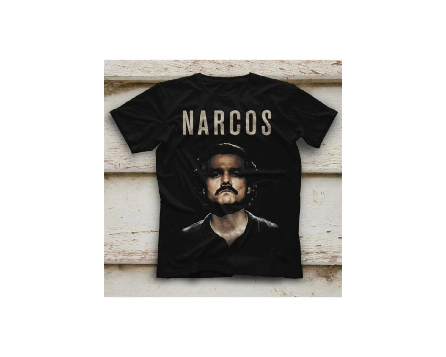 Narcos Pablo Escobar Siyah Unisex Tişört T-shirt