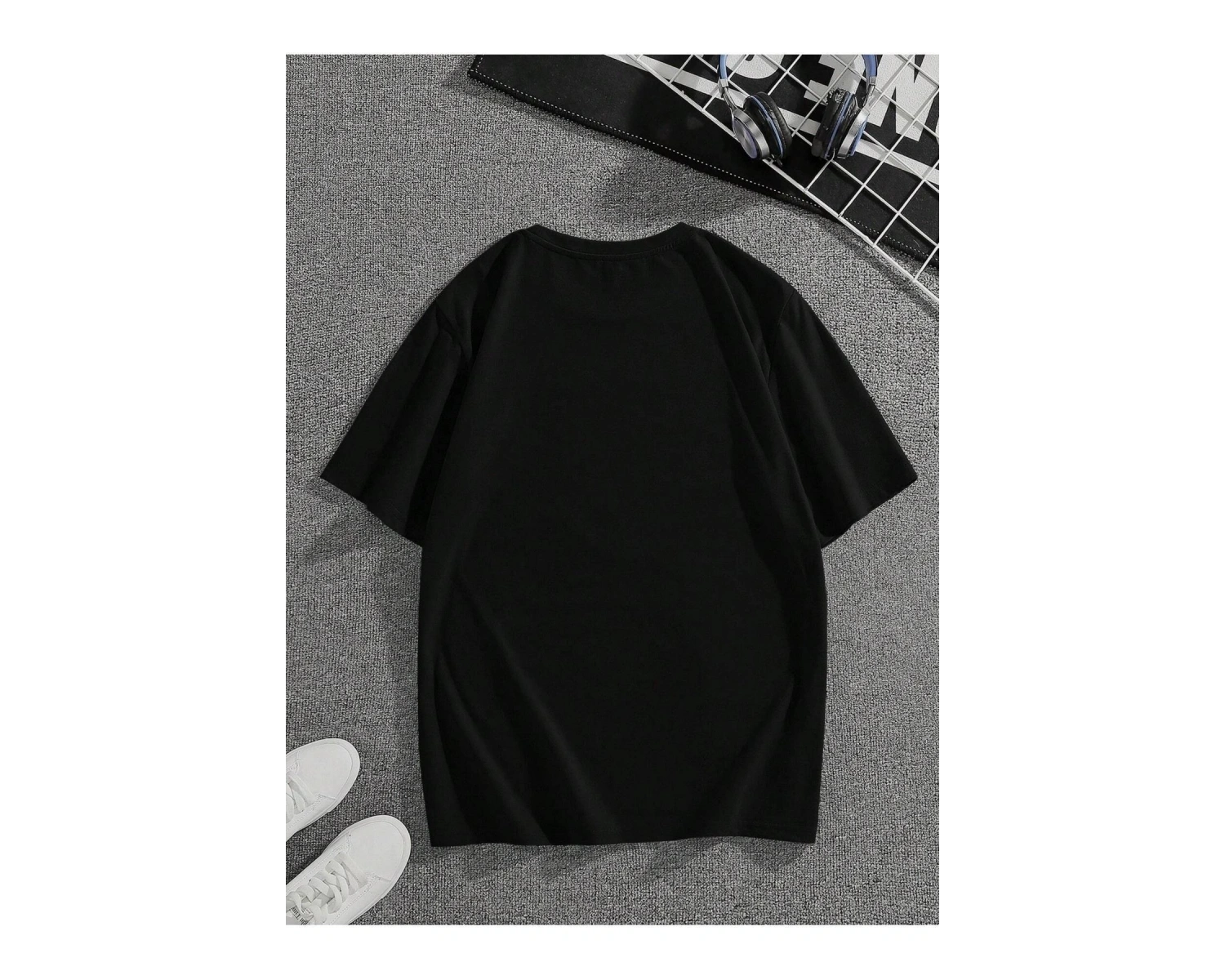 Nasa Baskılı Oversize Unisex T-Shirt