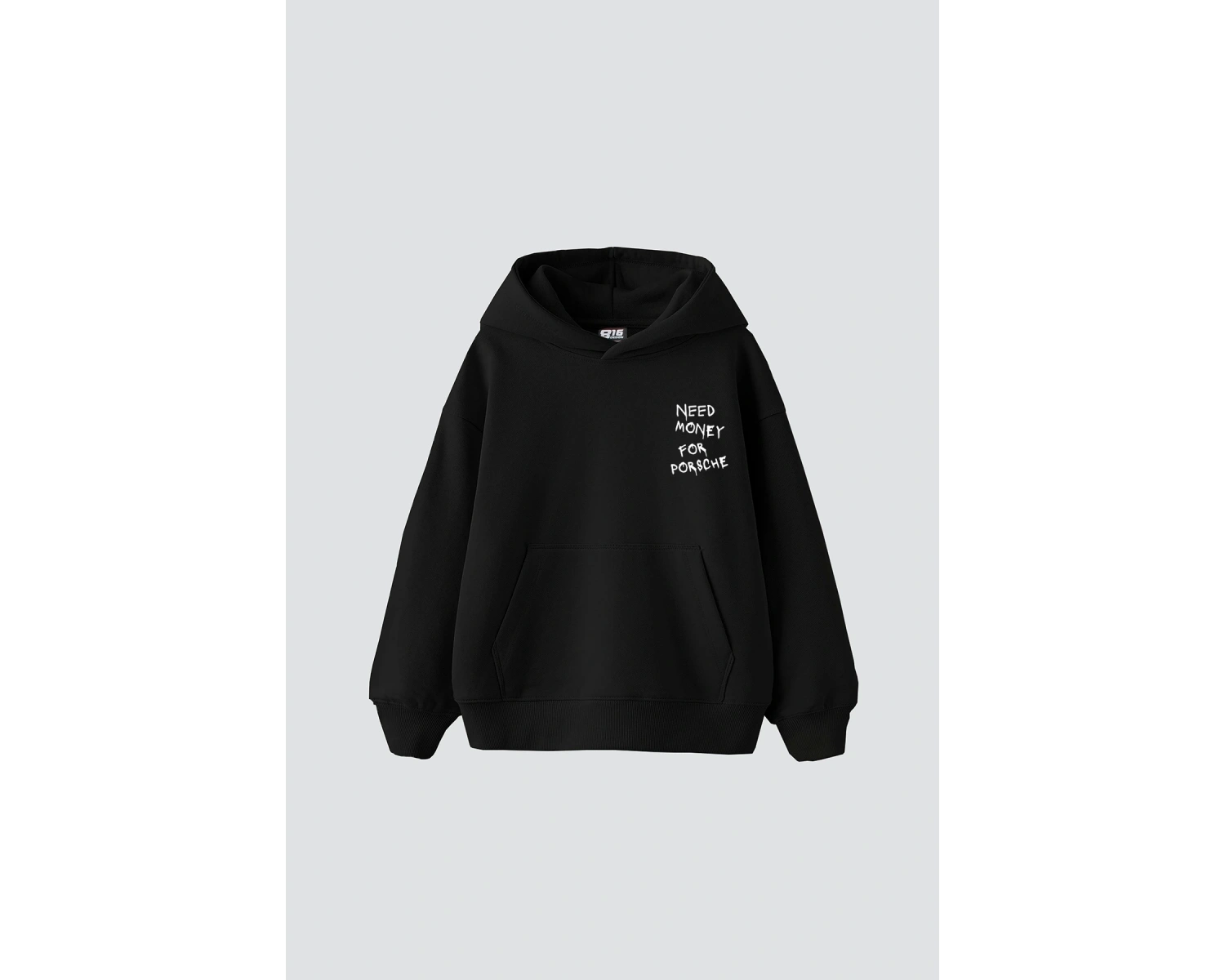 Need Money for Porsche Baskılı Oversize Unisex Beyaz
