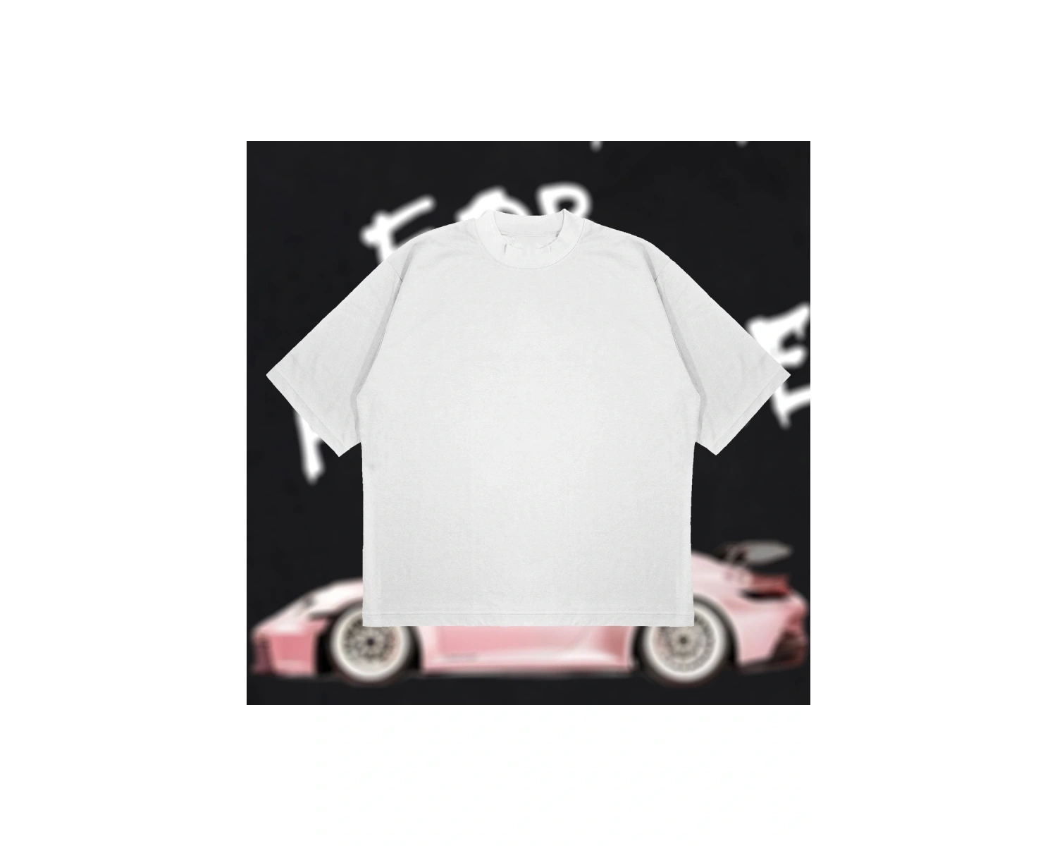 Need Money For Porsche Oversize Unisex Pamuklu Nefes Alan Kalın Kumaşlı