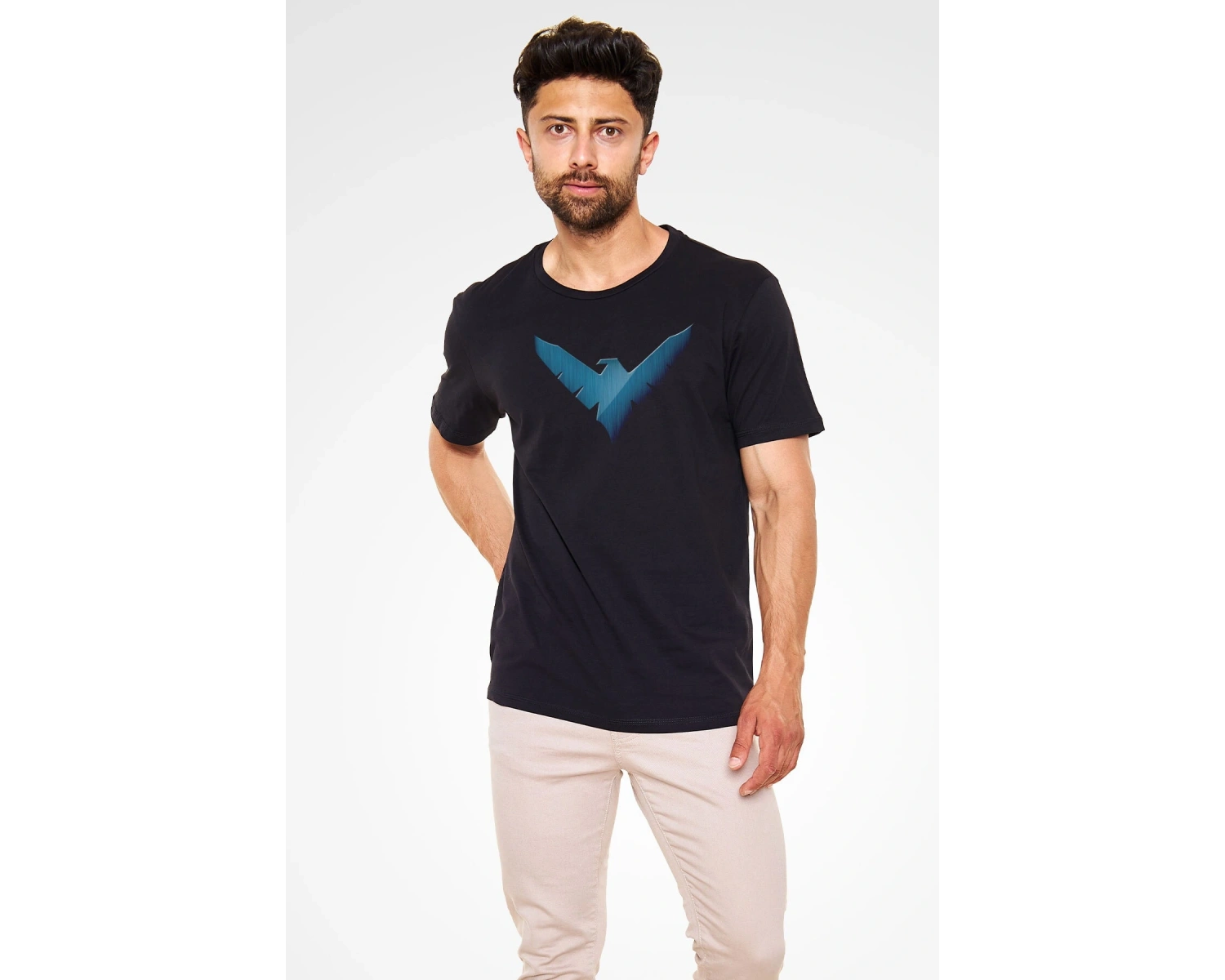 Nightwing Siyah Unisex Tişört T-shirt