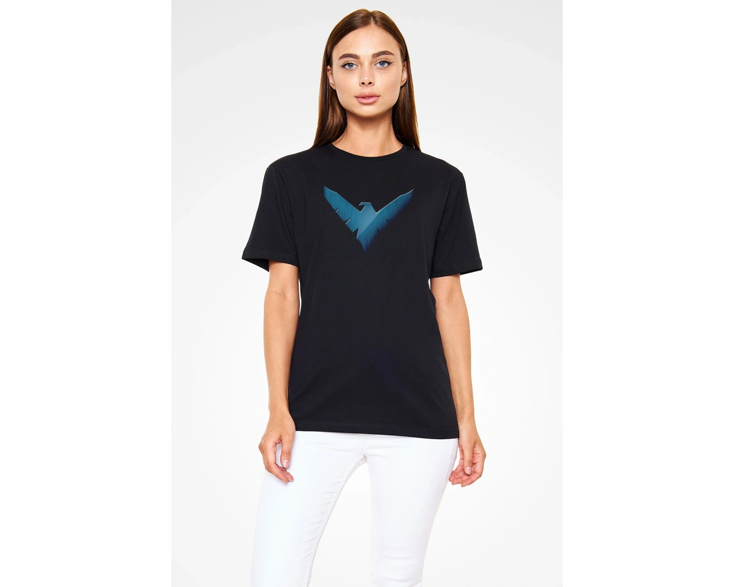 Nightwing Siyah Unisex Tişört T-shirt