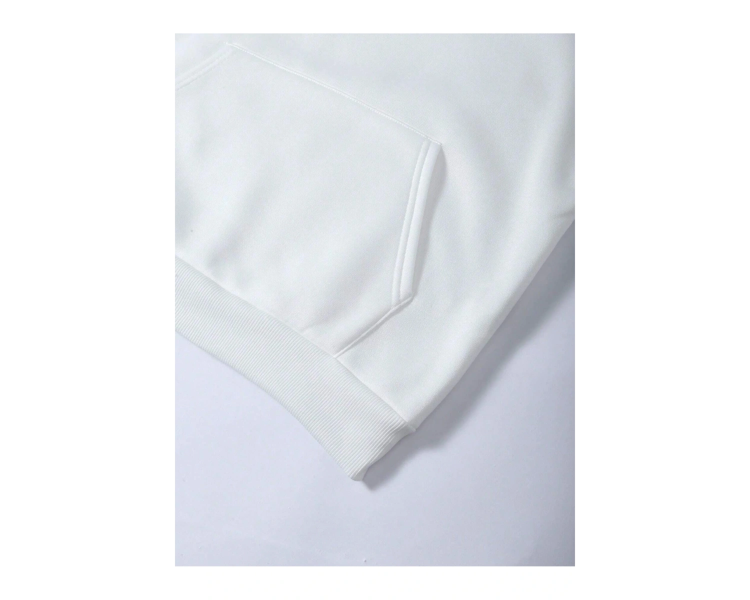 NY Renkli Baskılı Oversize Kapüşonlu Sweatshirt Beyaz