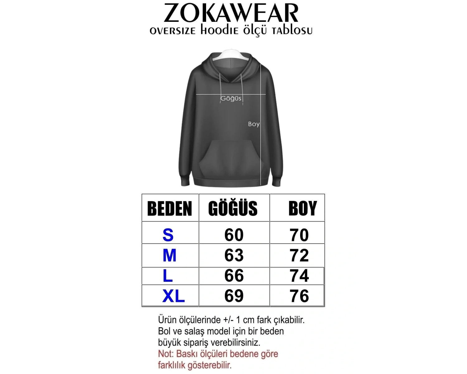 Oversize Kulaklık Genç Kız Siyah Beyaz Tasarım Baskılı Unisex Kapüşonlu Sweatshirt Hoodie