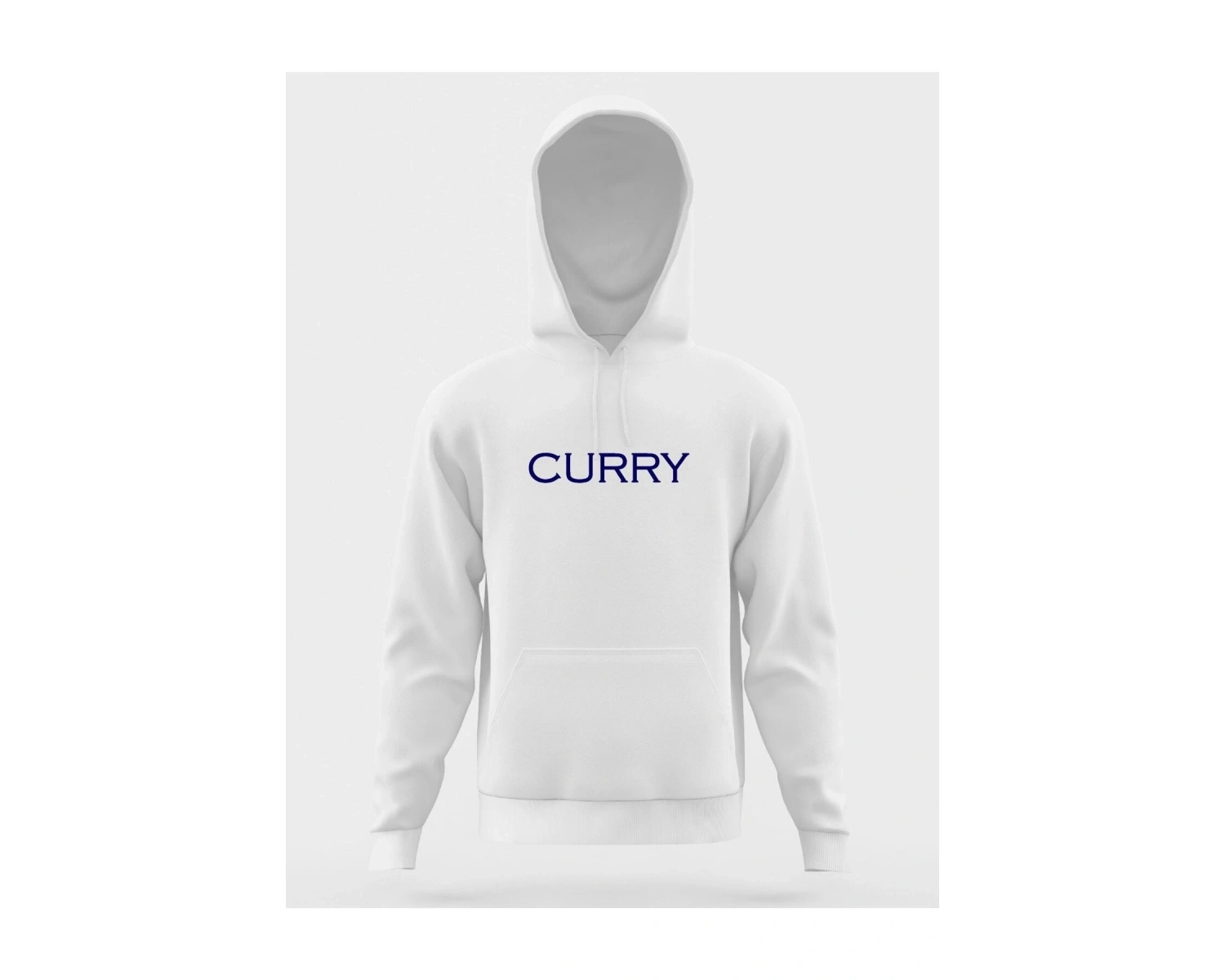 Oversize The Town Curry Kapüşönlu Hoodie Beyaz