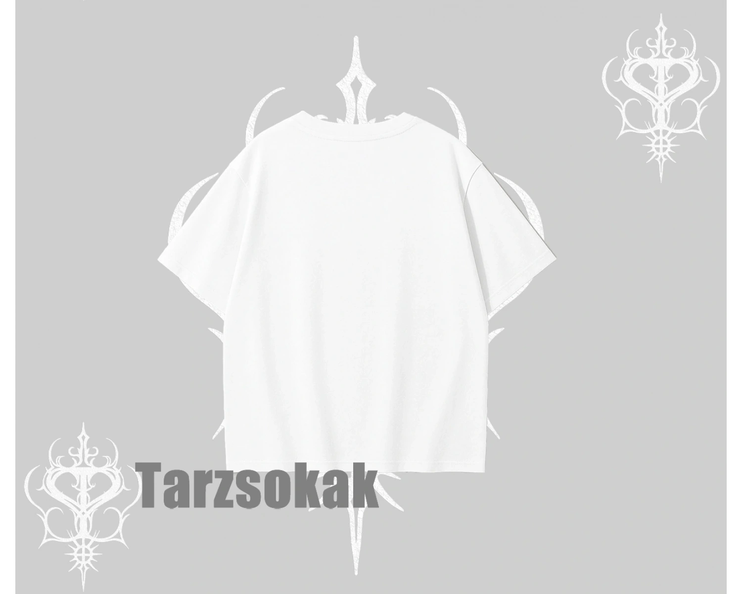 Oversize Tshirt Hello Anime Kız Sevimli Karakter Baskılı