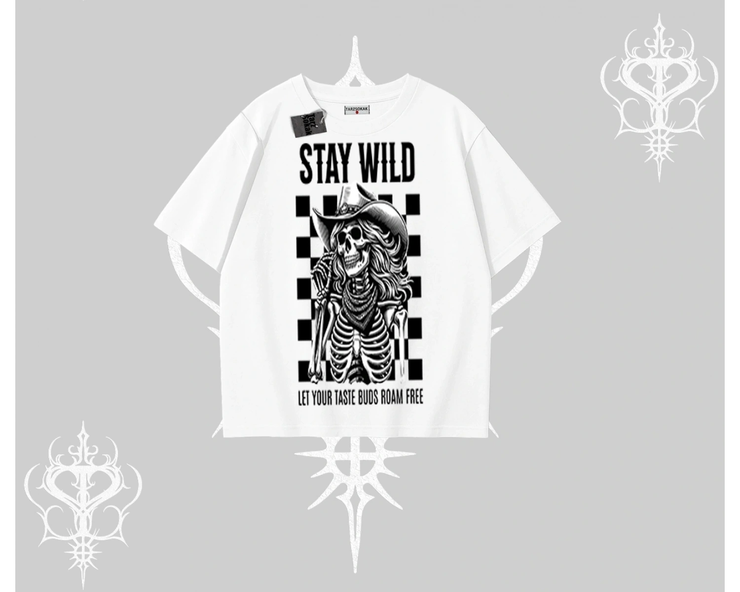 Oversize Tshirt Stay Wild Rock Spirit Urban Riot