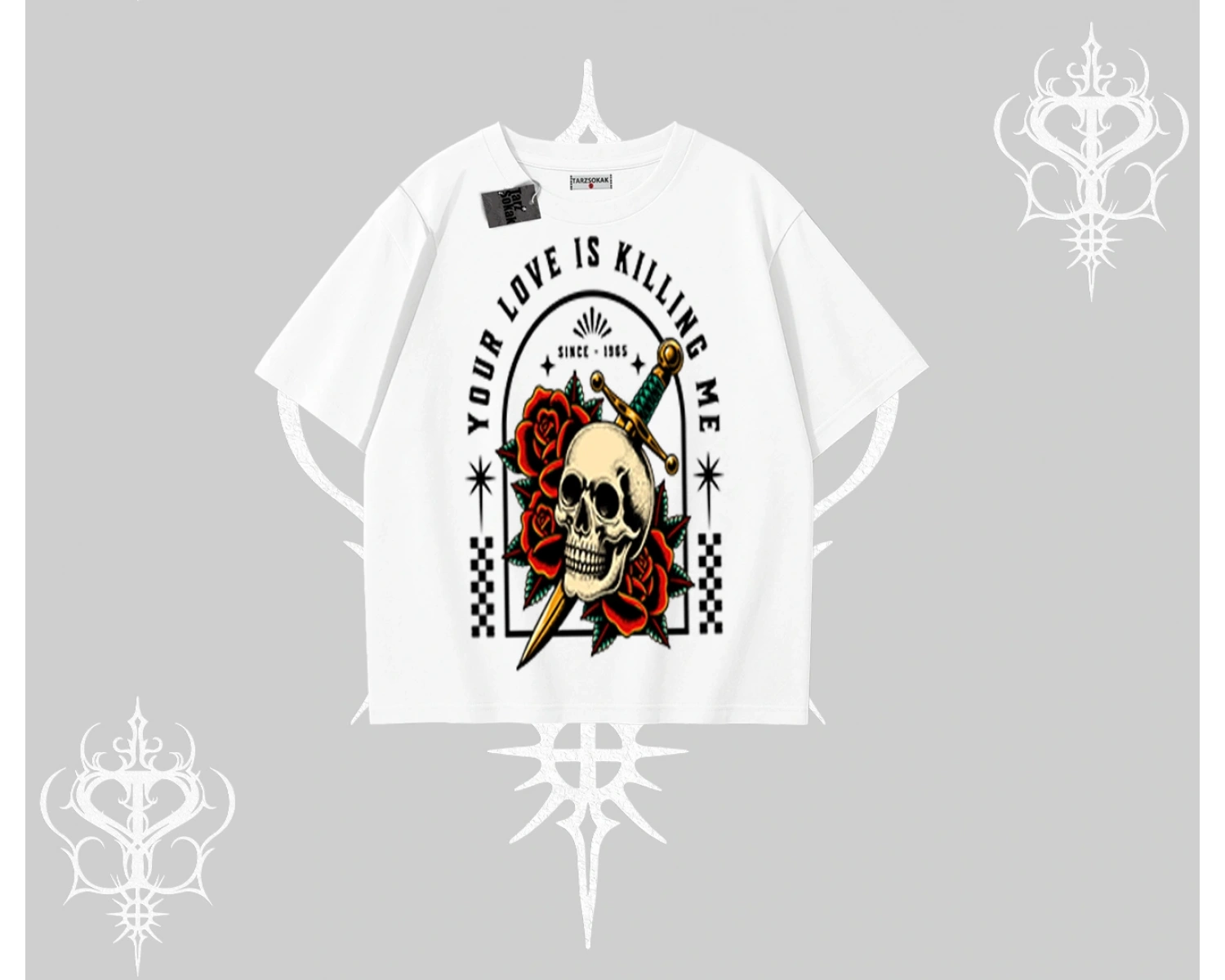 Oversize Tshirt Your Love Is Killing Me Dead Romance