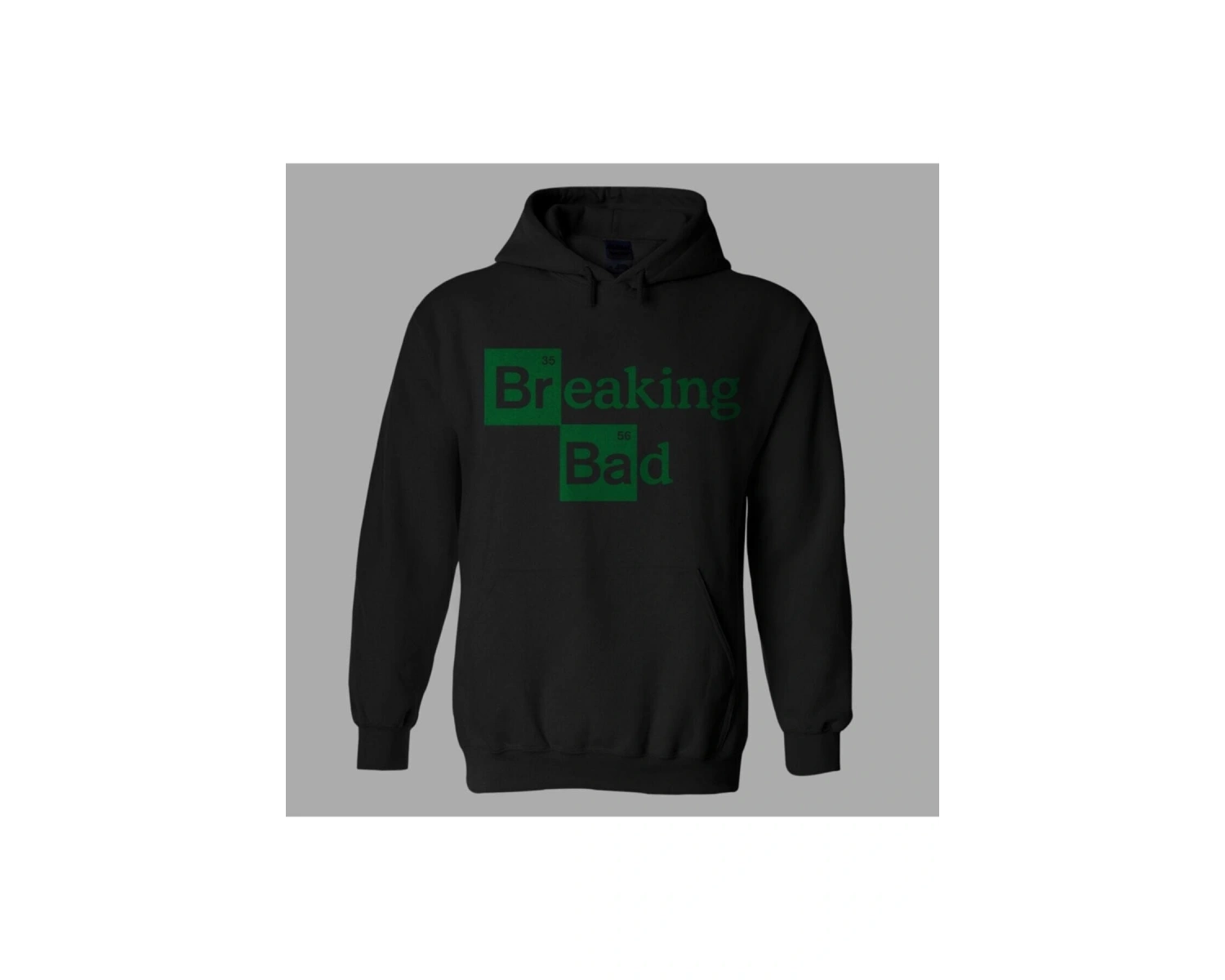 Oversize Unisex Siyah Breaking Bad Hoodie